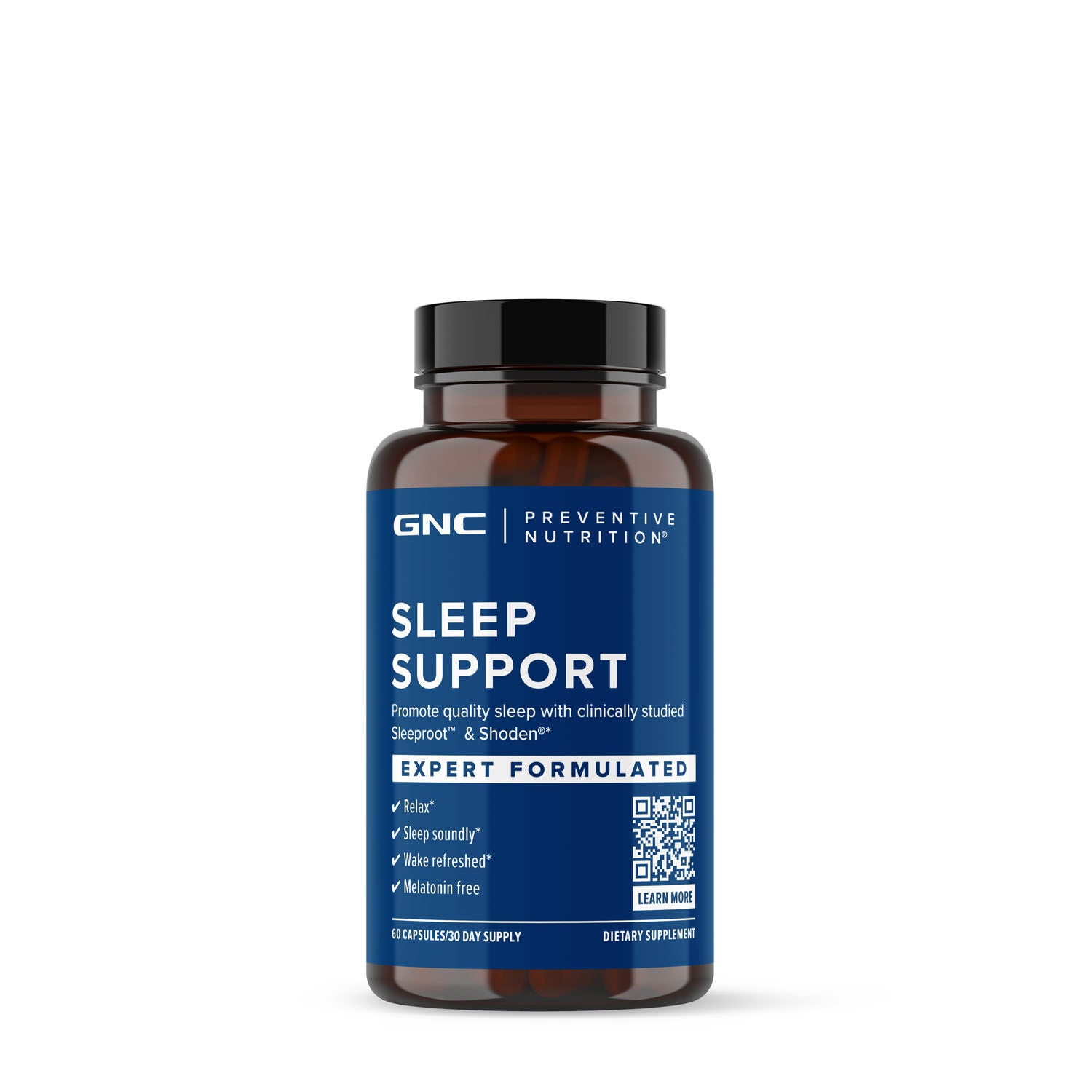 GNC Preventive Nutrition Sleep Support Healthy - 60 Capsules (30 Servings)