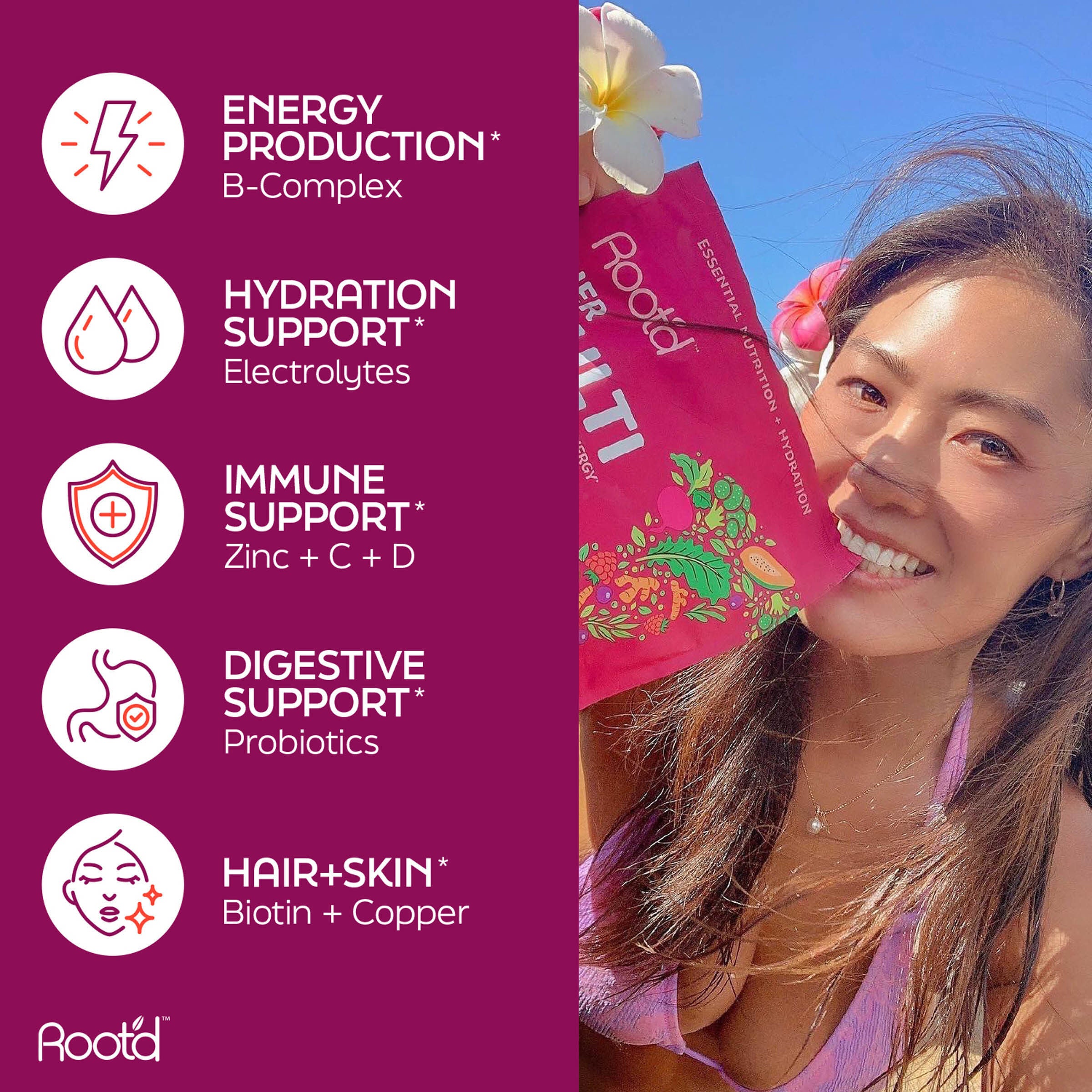 Her Multi - Raspberry Acai (15 Packets) | GNC
