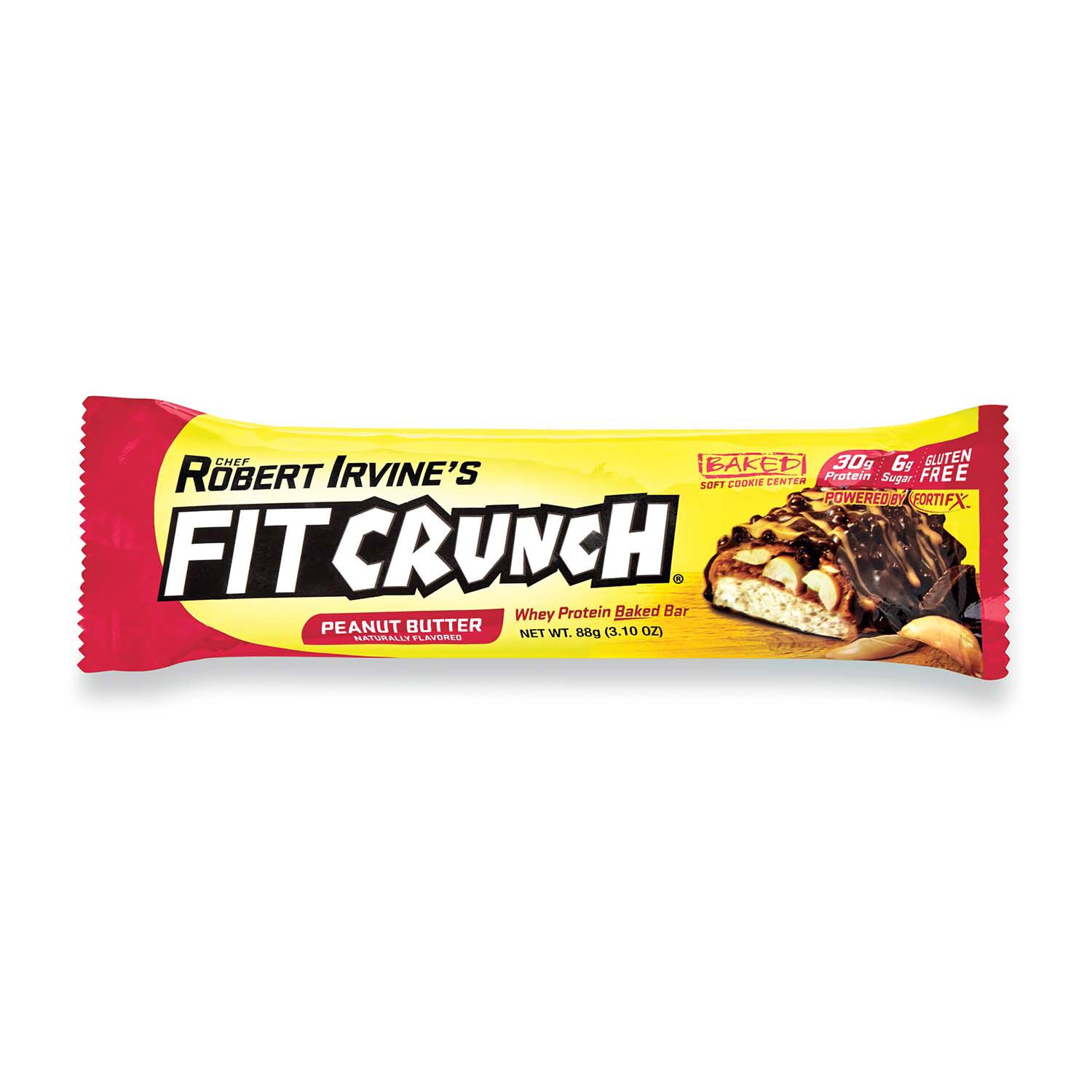 Chef Robert Irvine's FitCrunch™ Protein Bar Peanut Butter GNC