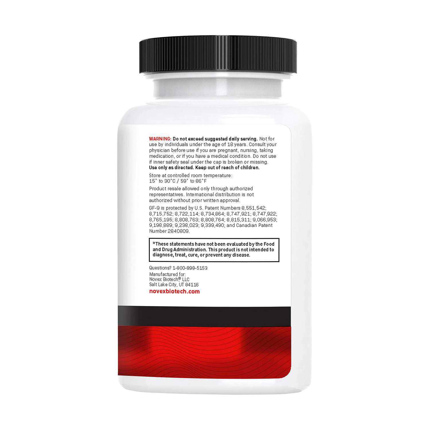 GF-9&trade; Human Growth Hormone - 120 Capsules (30 Servings)