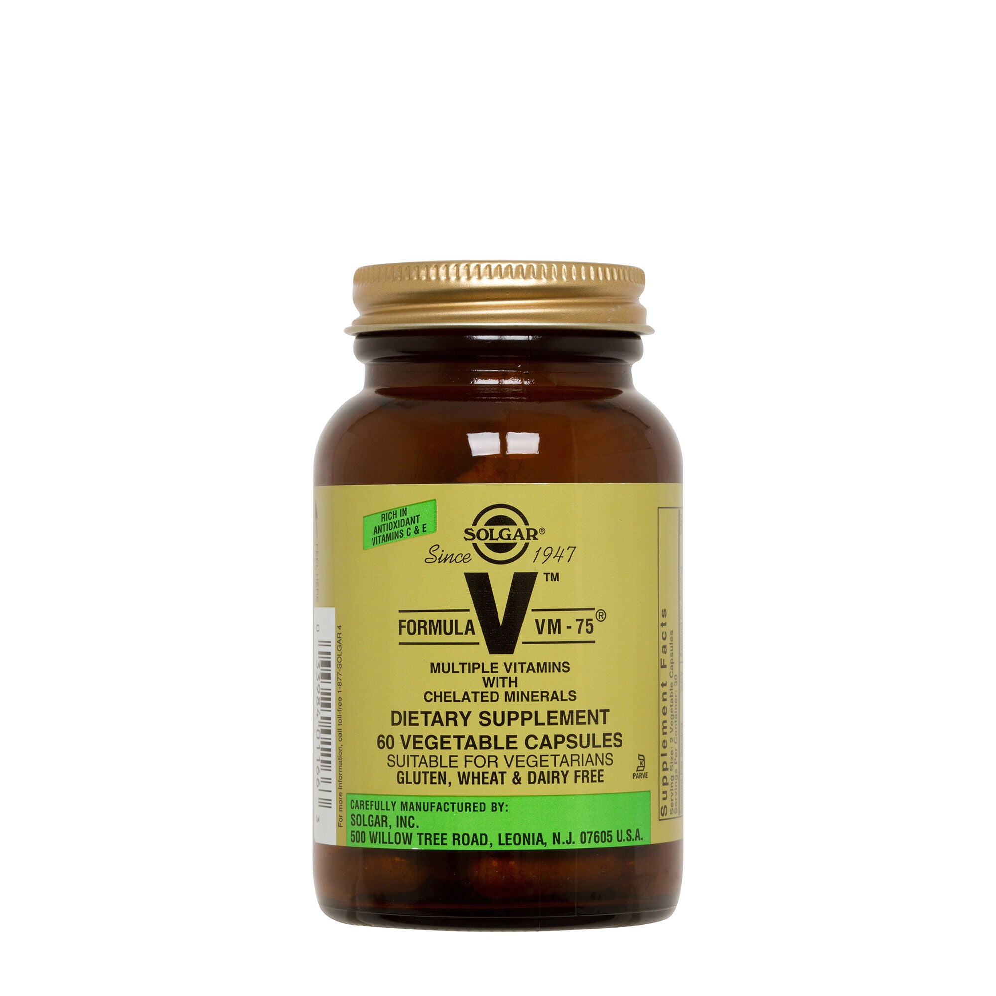 Solgar Formula Vm 75 Gnc