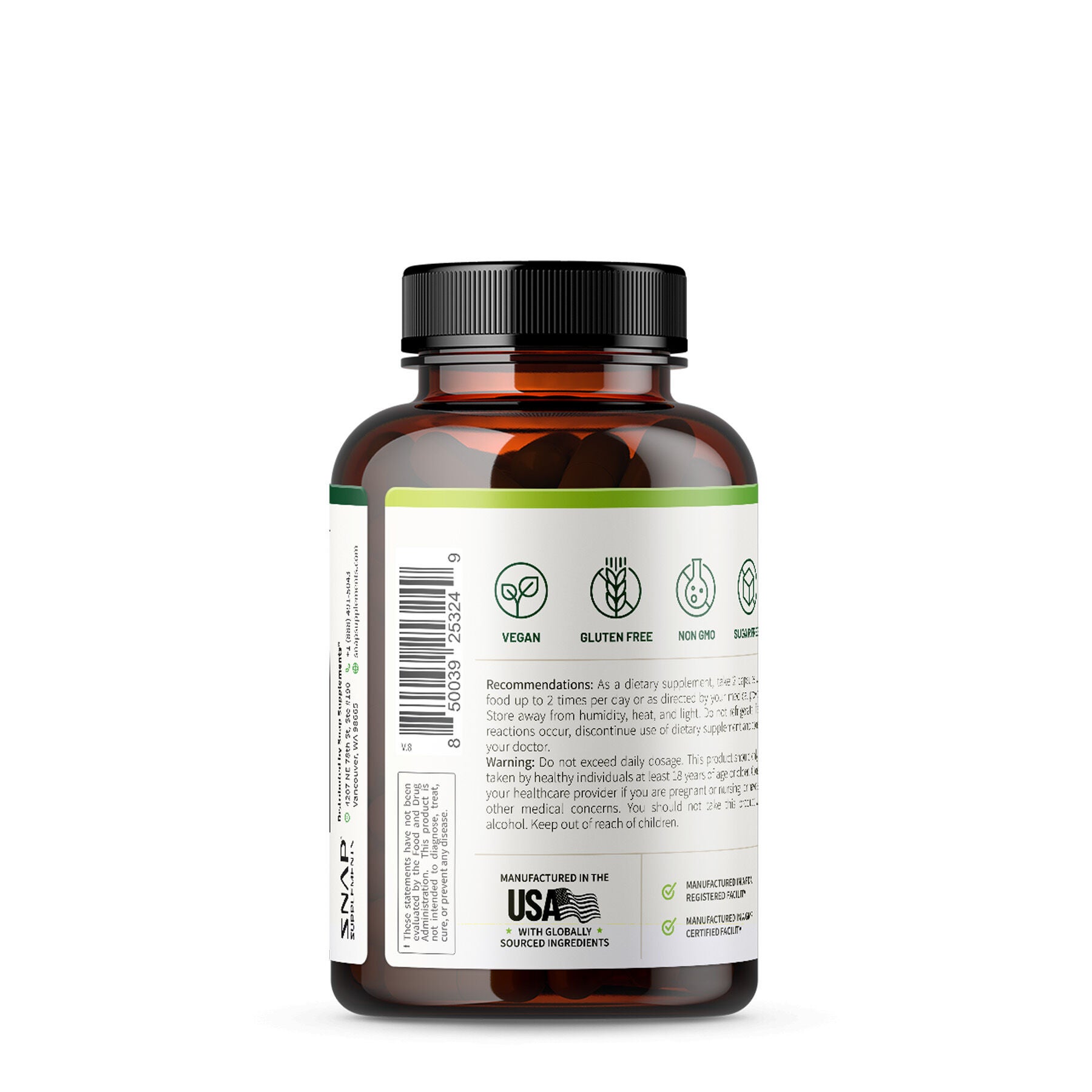 L-Arginine Power Complex - 60 Capsules (30 Servings)  | GNC