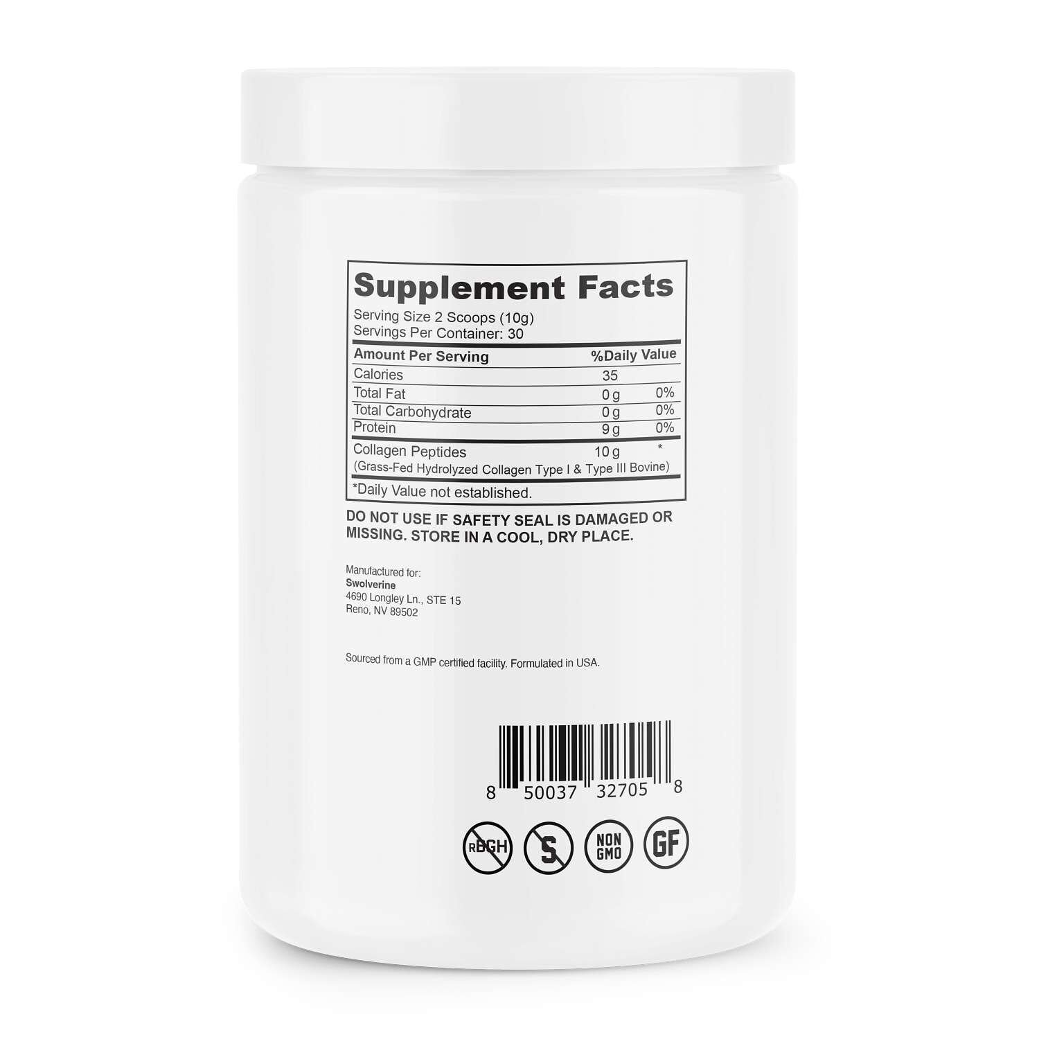 Collagen Protein - Unflavored&nbsp;(30 Servings)