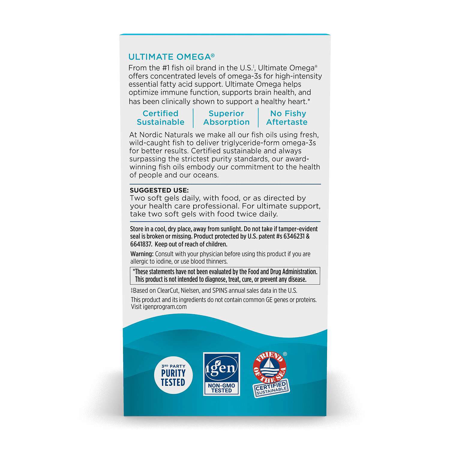 Nordic Naturals® Ultimate® Omega - Lemon - 180 Softgels | GNC
