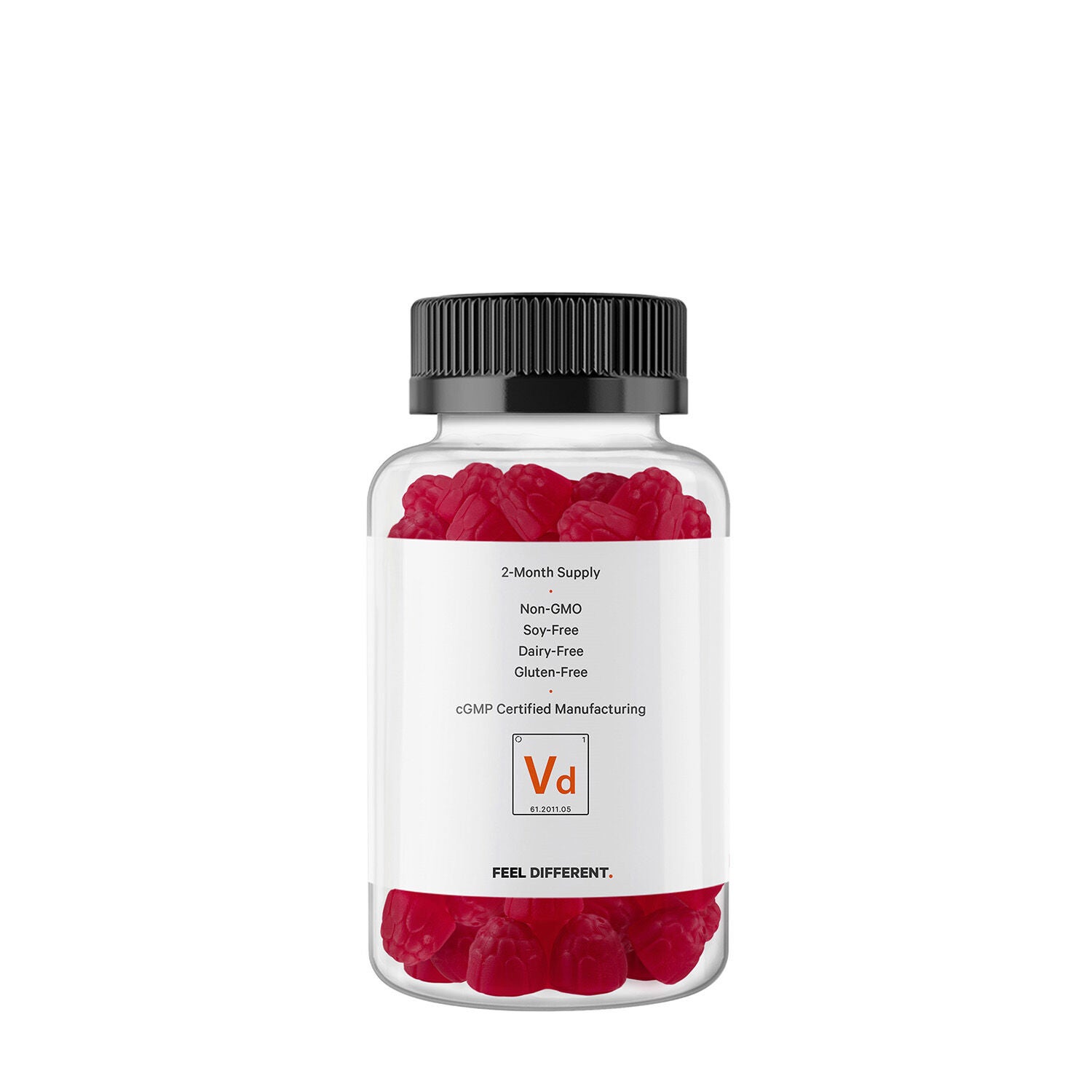 Vitamin D3 5000 IU - Strawberry - 60 Gummies (30 Servings)  | GNC