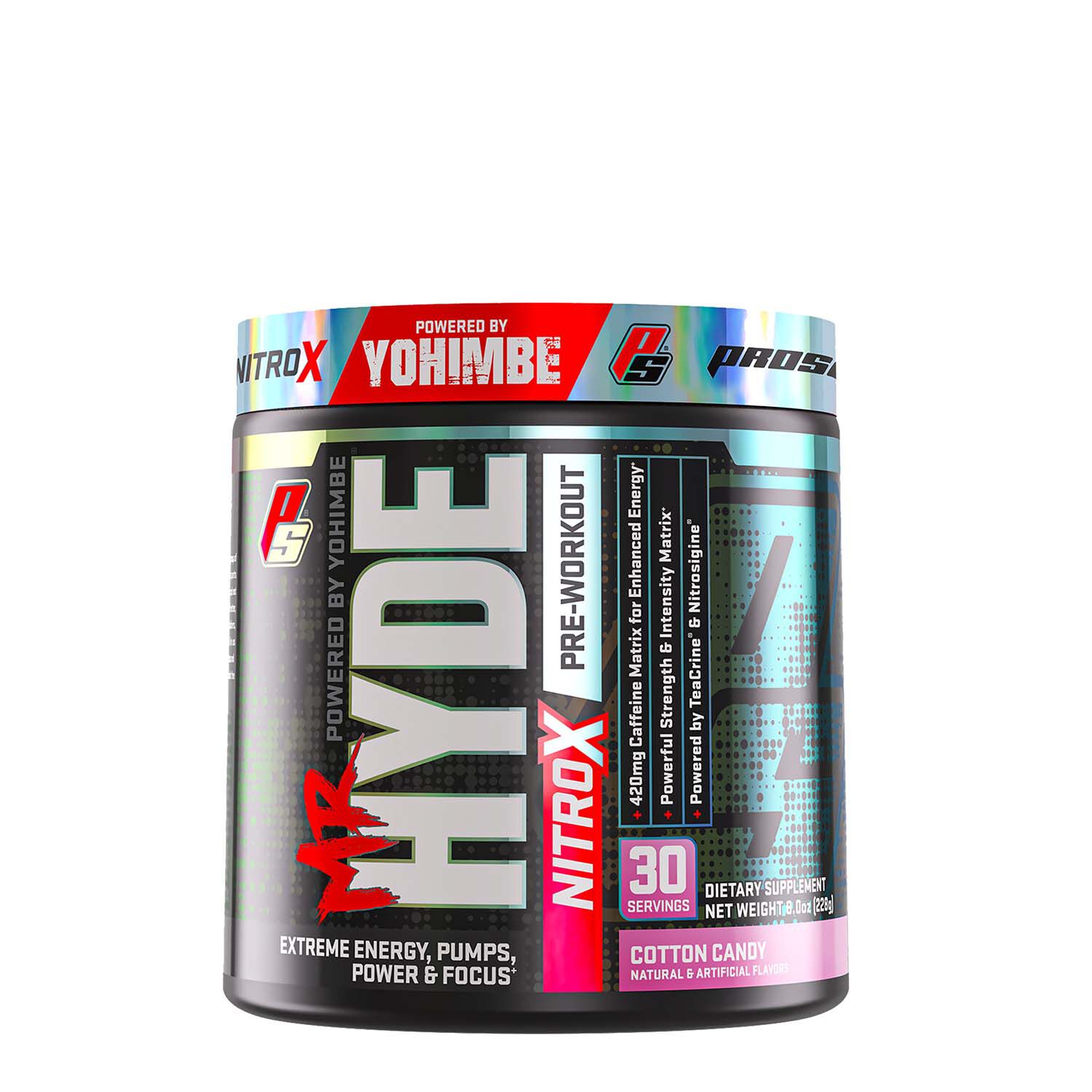 Pro Supps™ Mr Hyde® NitroX – Cotton Candy (30 Serv.) | GNC