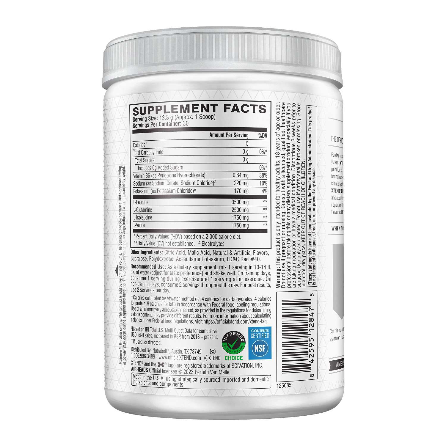 Original BCAA Powder - Air Heads Cherry (30 Servings)
