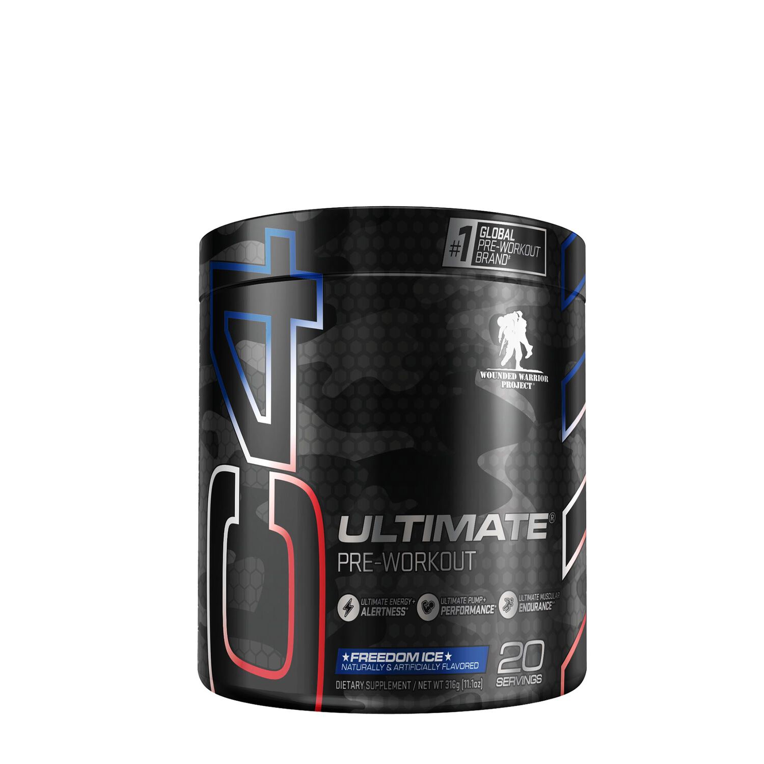 Cellucor C4 Ultimate Pre-Workout - Freedom Ice (20 Servings)