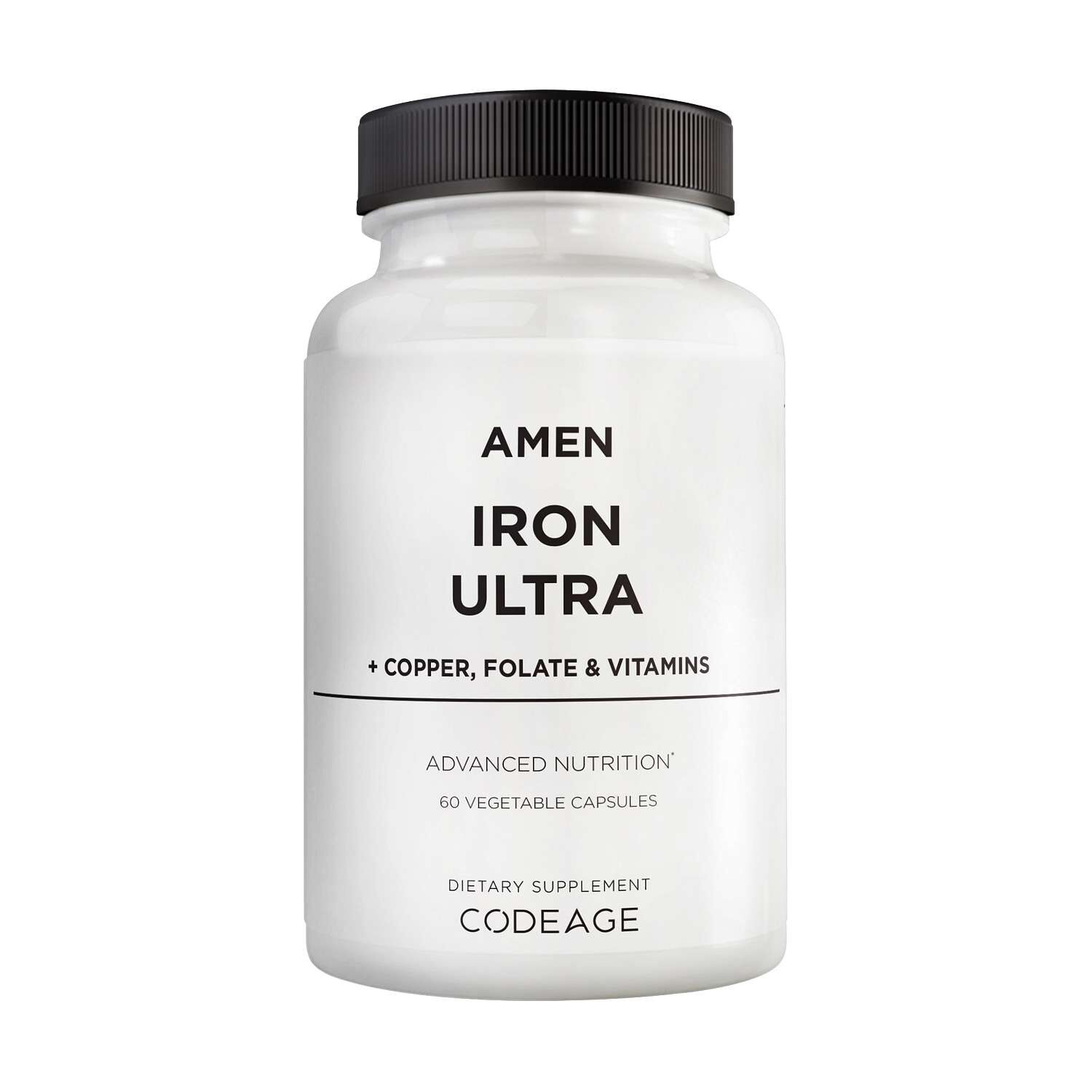 AMEN - Iron Ultra - 60 Capsules (60 Servings)  | GNC