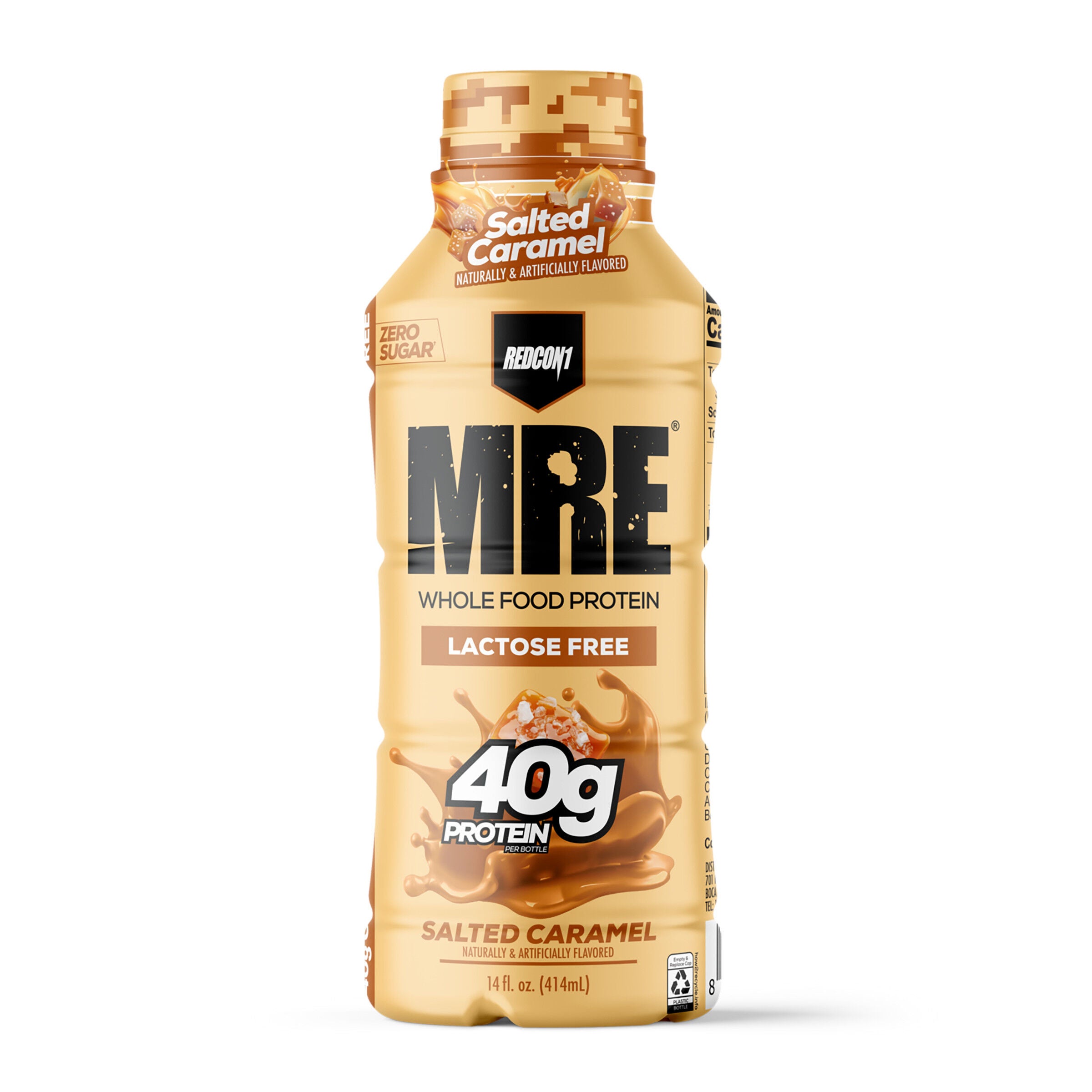 MRE Whole Food Protein RTD - Salted Caramel - 14 fl oz. (12 Bottles)