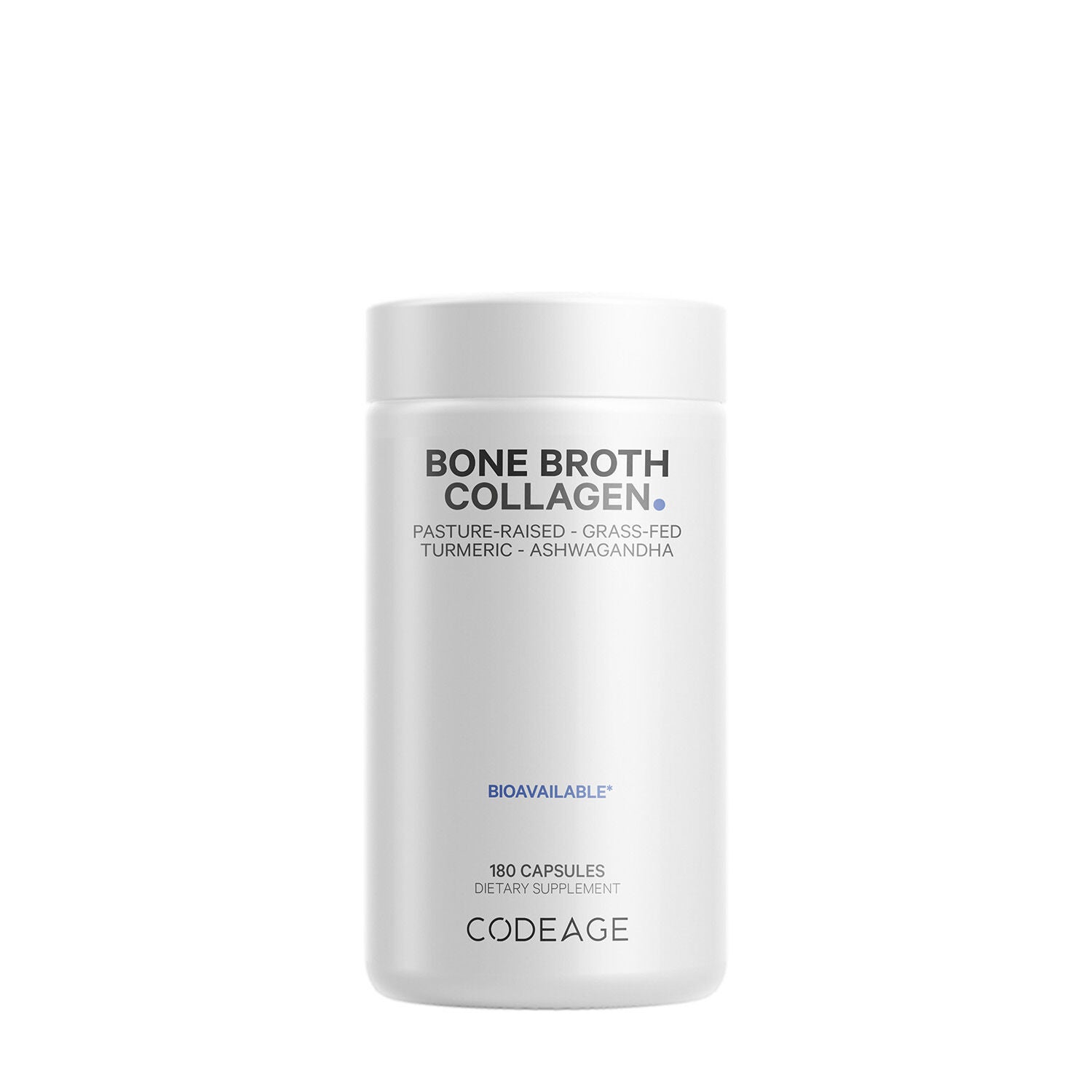 Bone Broth Collagen - 180 Capsules (60 Servings)  | GNC