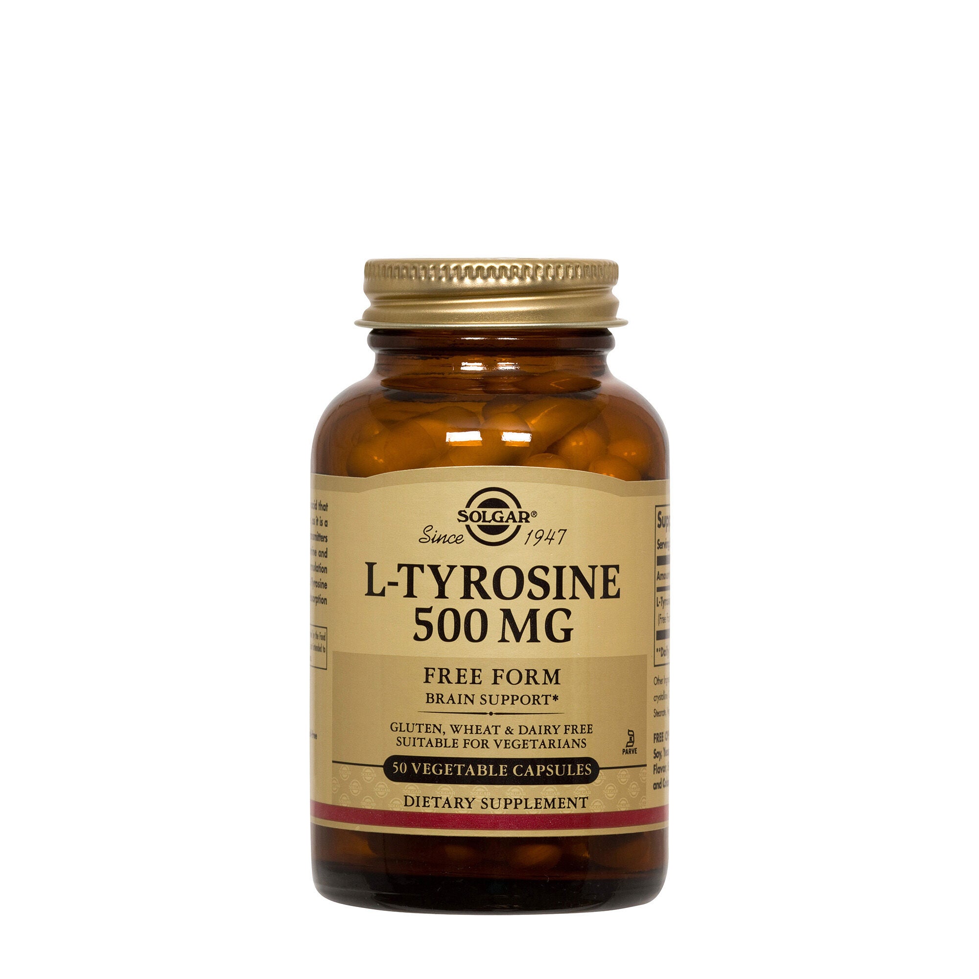 Solgar® L-Tyrosine 500 MG | GNC