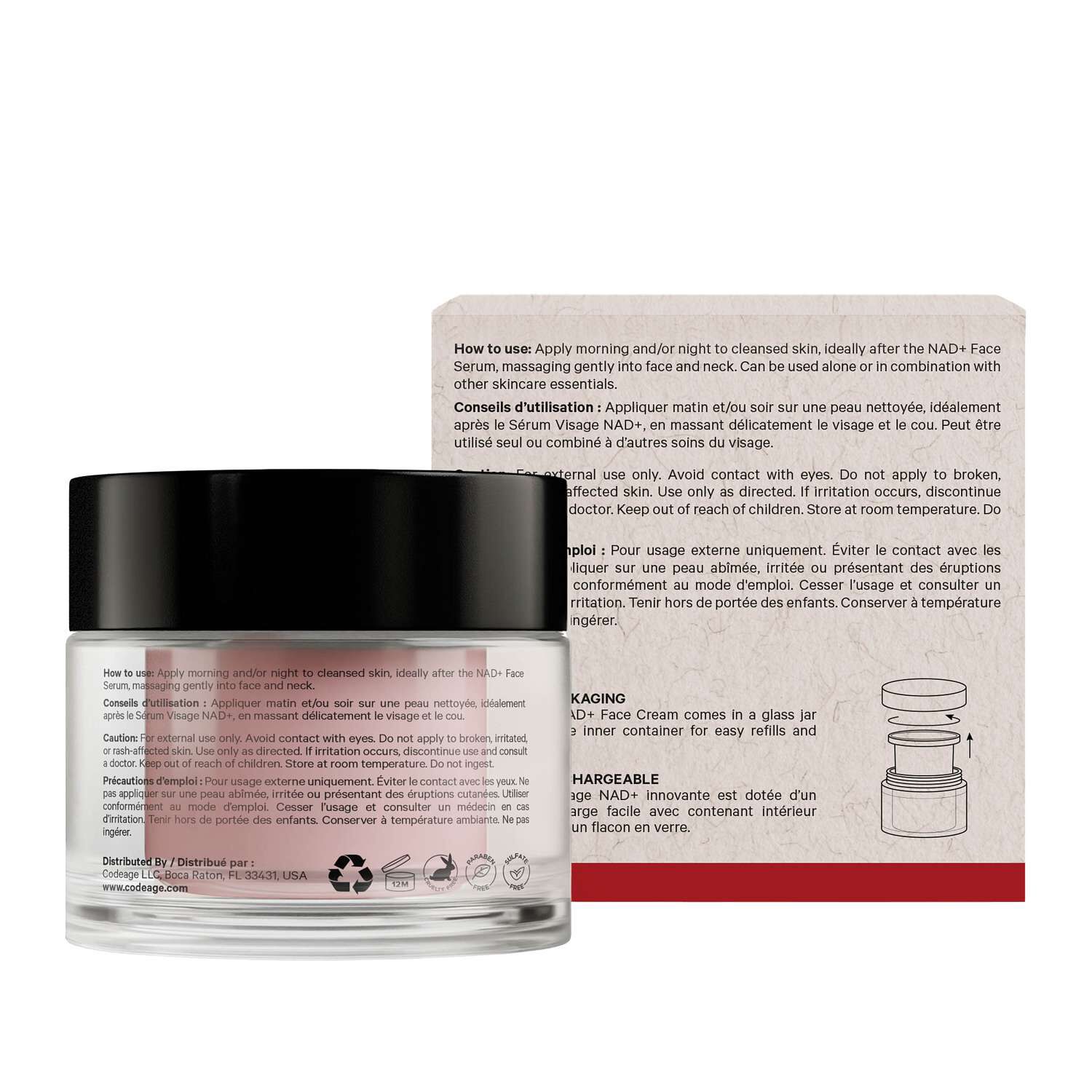 NAD+ Face Cream - 1.7 fl. oz.