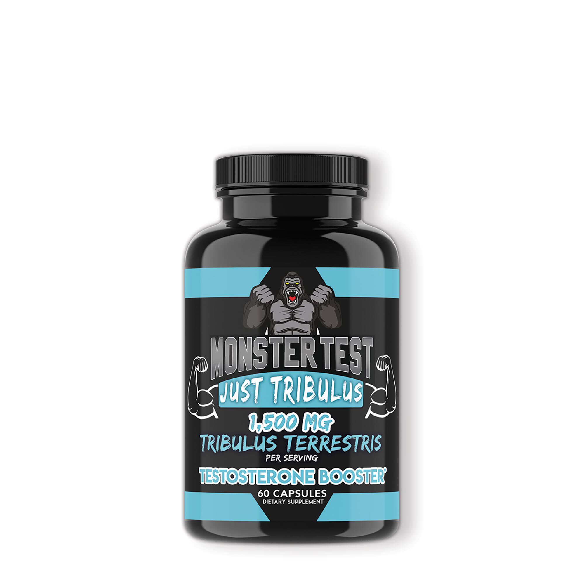 Monster Test Just Tribulus 60 Capsules (30 Servings) GNC