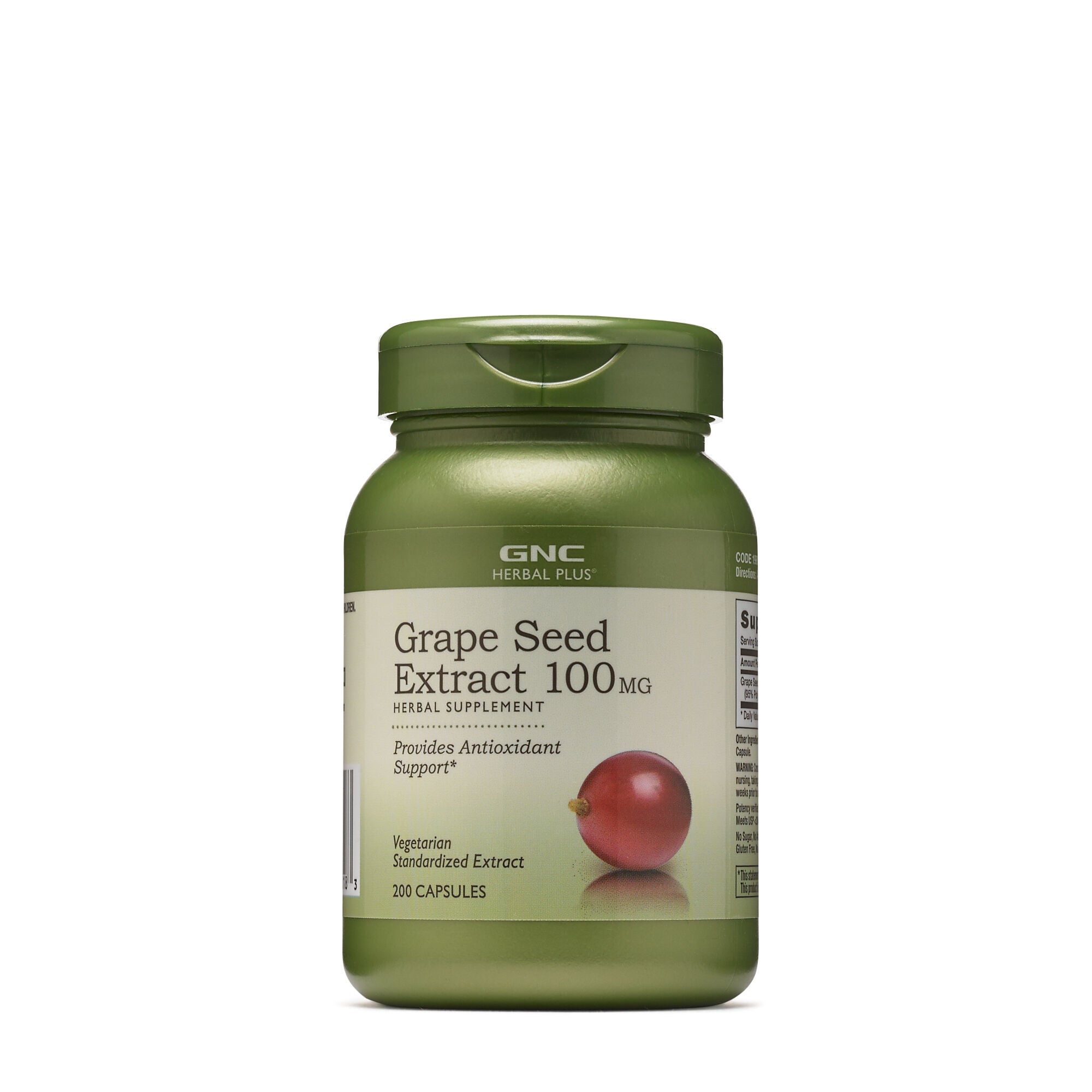 Gnc Herbal Plus Grape Seed Extract 100 Mg Gnc