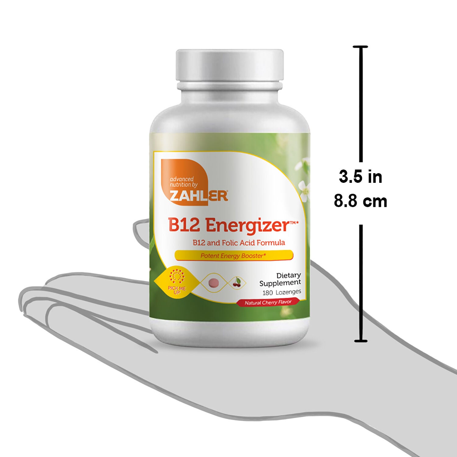 B12 Energizer&trade;* - Cherry - 180 Lozenges (180 Servings)  | GNC