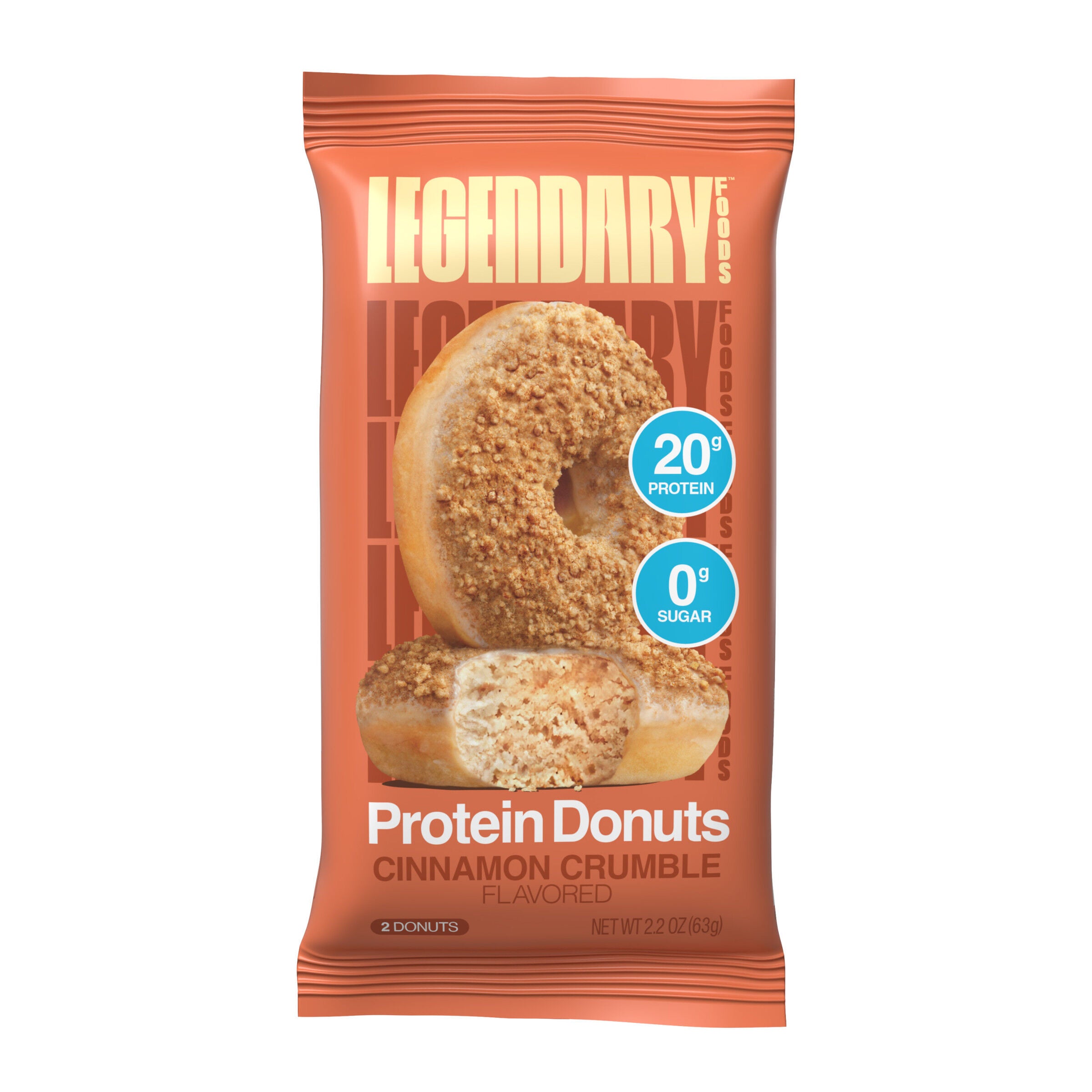 Protein Donut - Cinnamon Crumble (12 Donuts)