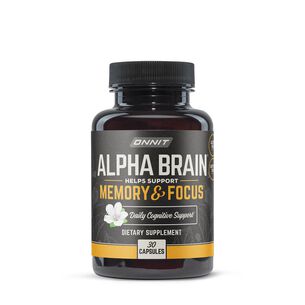 Alpha Brain&reg; - 30 Capsules &#40;15 Servings&#41;  | GNC
