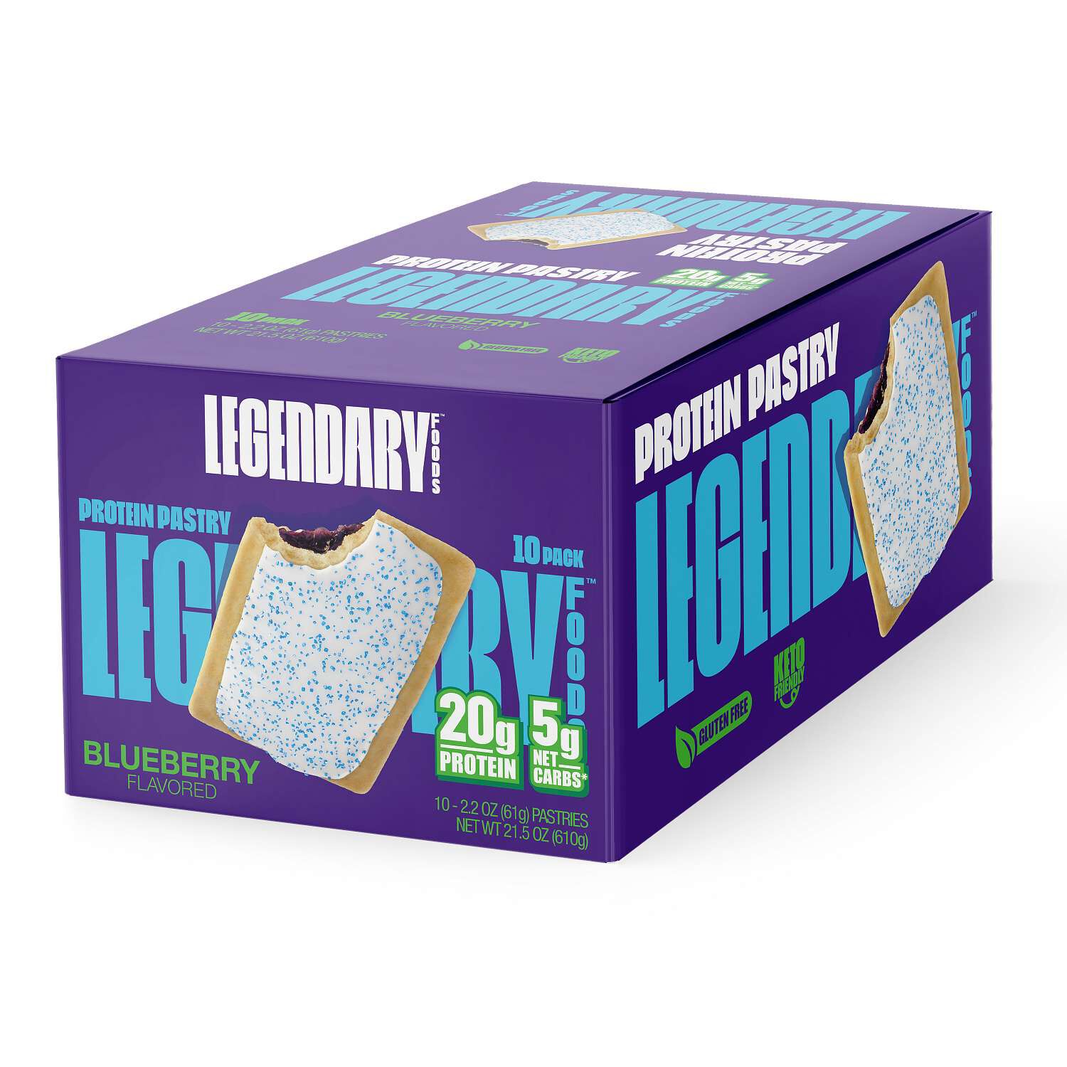 Protein Pastry - Blueberry (10 Pastries)  | GNC