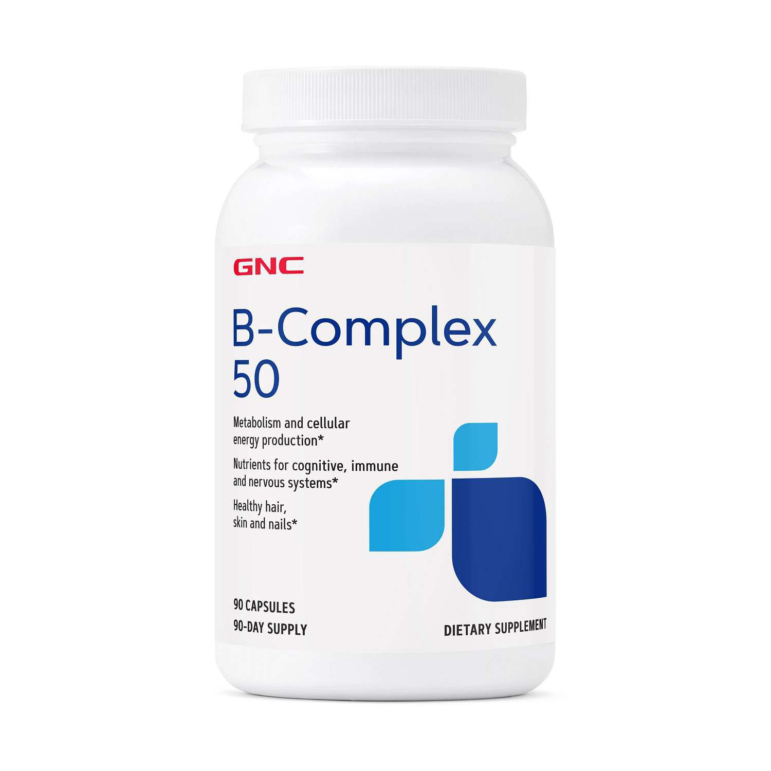 B-Complex 50 - 90 Capsules (90 Servings) | GNC