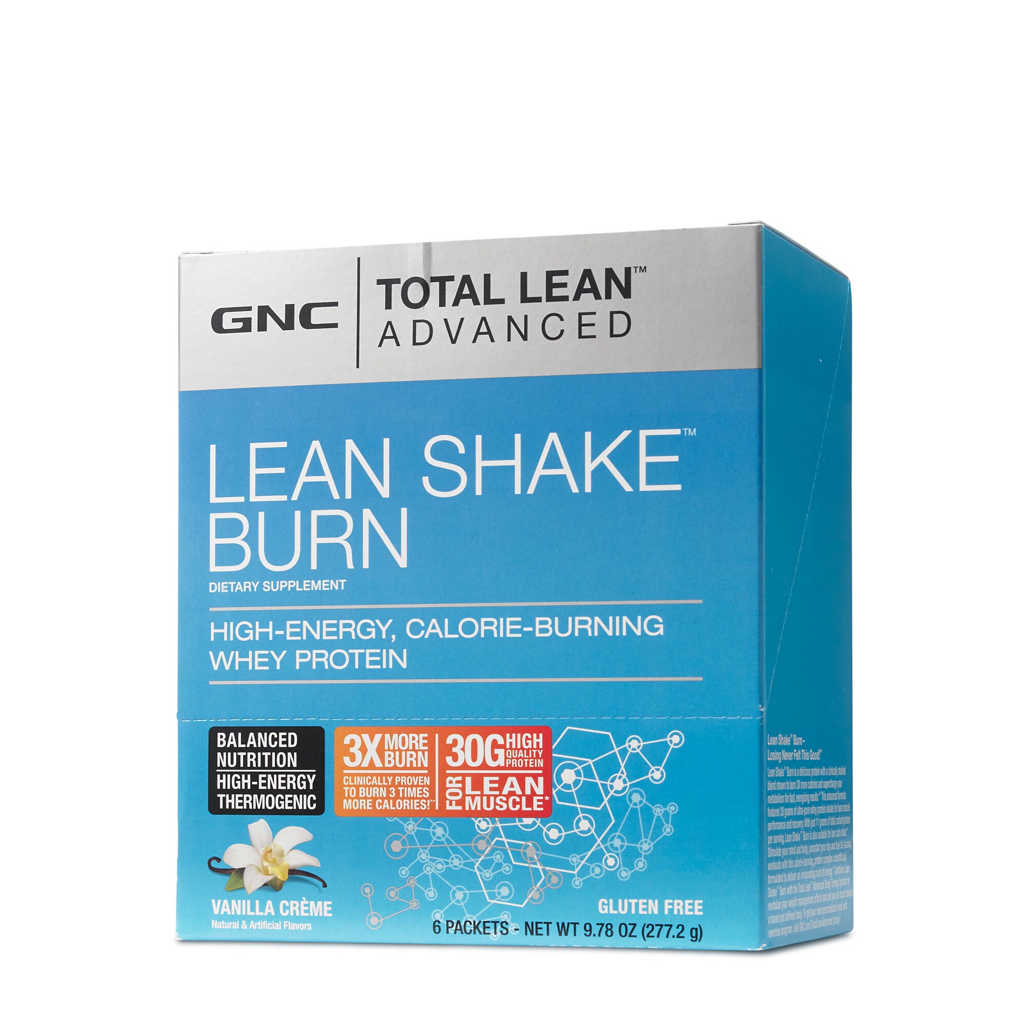 gnc lean burn protein shake