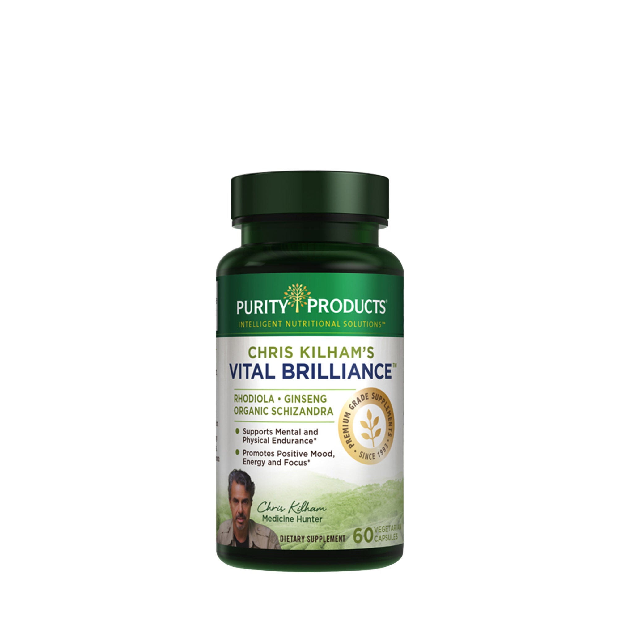 Chris Kilham's Vital Brilliance&trade; - 60 Vegetarian Capsules (30 Servings)  | GNC