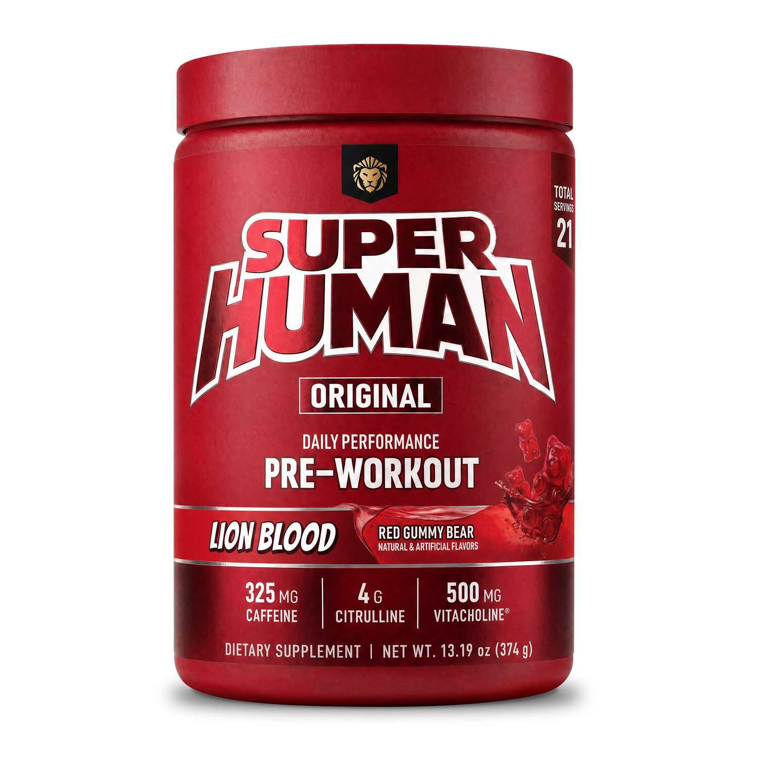 Superhuman Orignal - Lion Blood (21 Servings) Lion's Blood | GNC