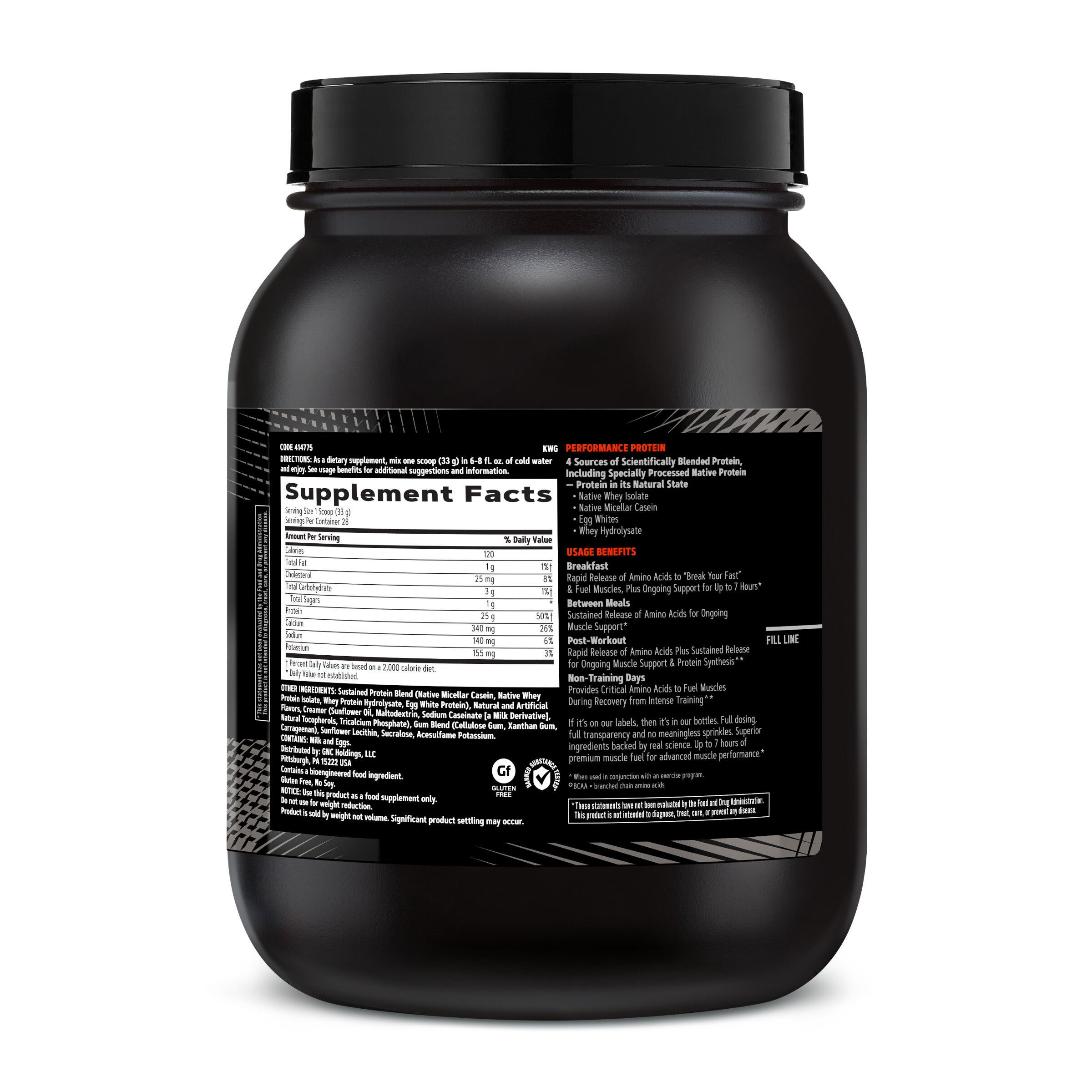 Sustained Protein Blend - Peanut Butter Puffs (28 Servings) Peanut Butter Puffs | GNC