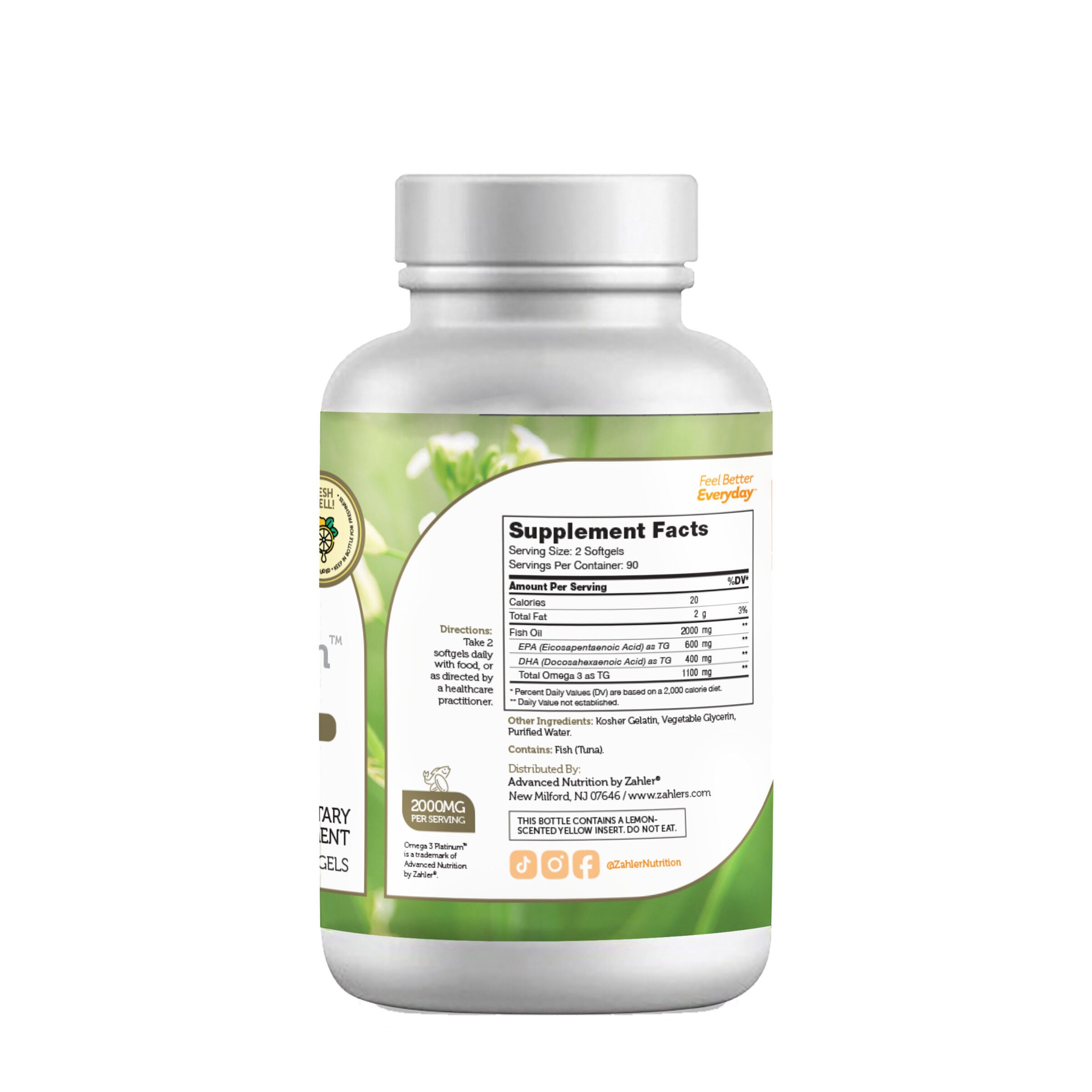 Omega 3 Platinum&trade; - 180 Softgels (90 Servings)  | GNC
