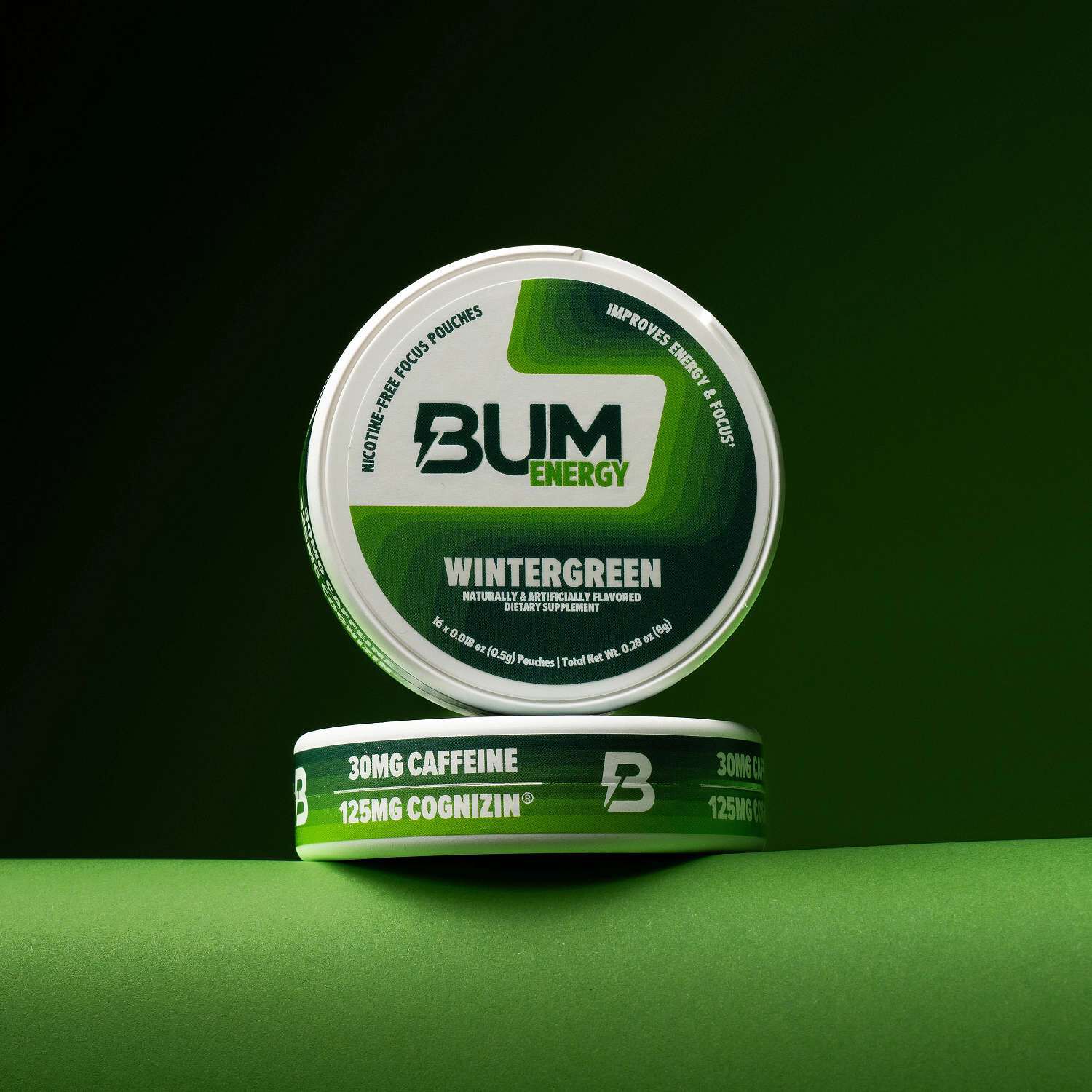 Energy & Focus Pouches - Wintergreen (5 Pack)