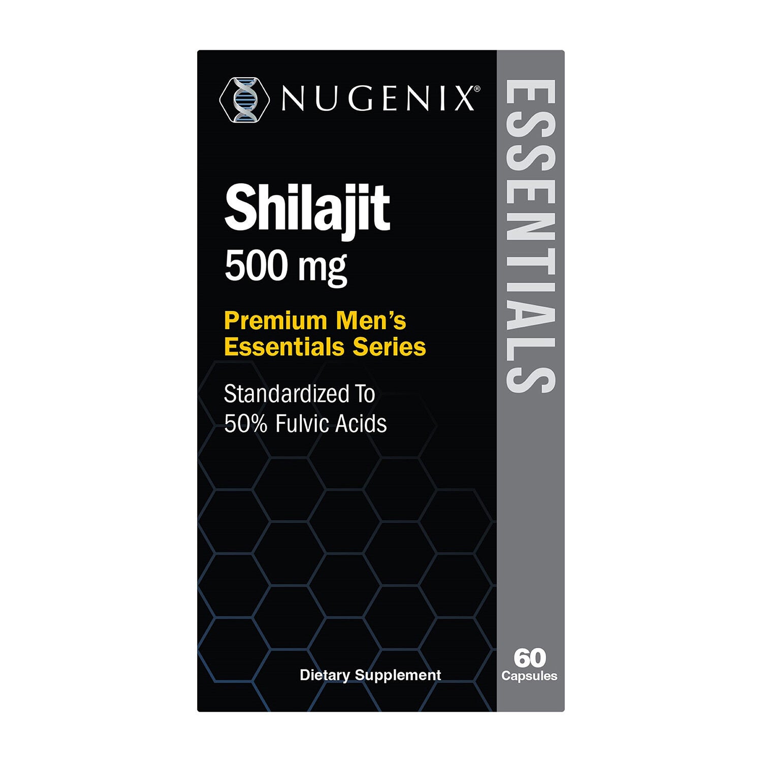 Shilajit 500mg - 60 Capsules (60 Servings)  | GNC