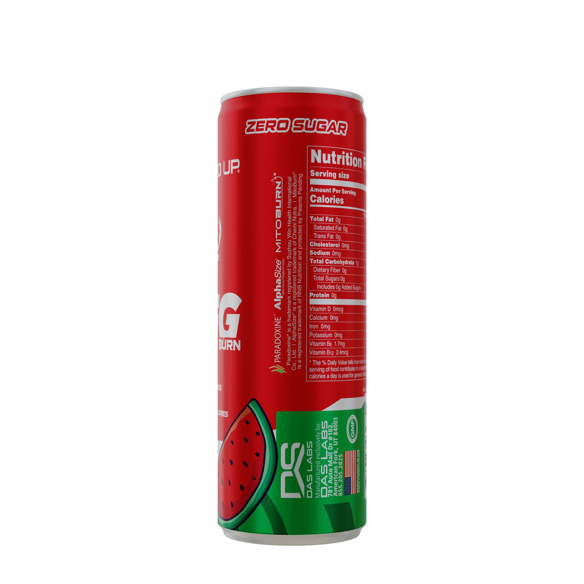 LFG Burn Drink - Watermelon - 12oz. (12 Cans)