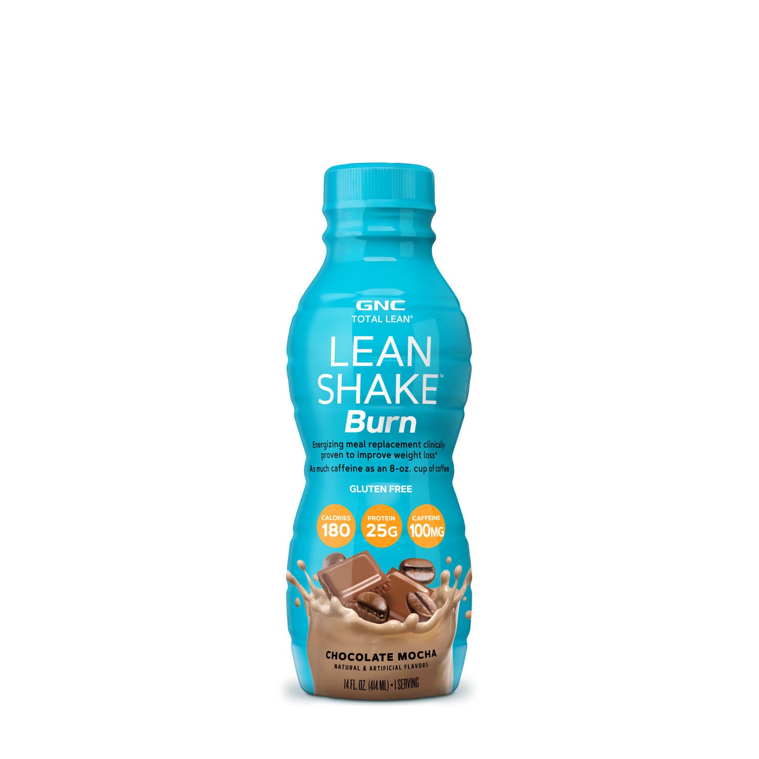 Lean Shake&trade; Burn - Chocolate Mocha - 14oz. (4 Bottles) Chocolate Mocha | GNC