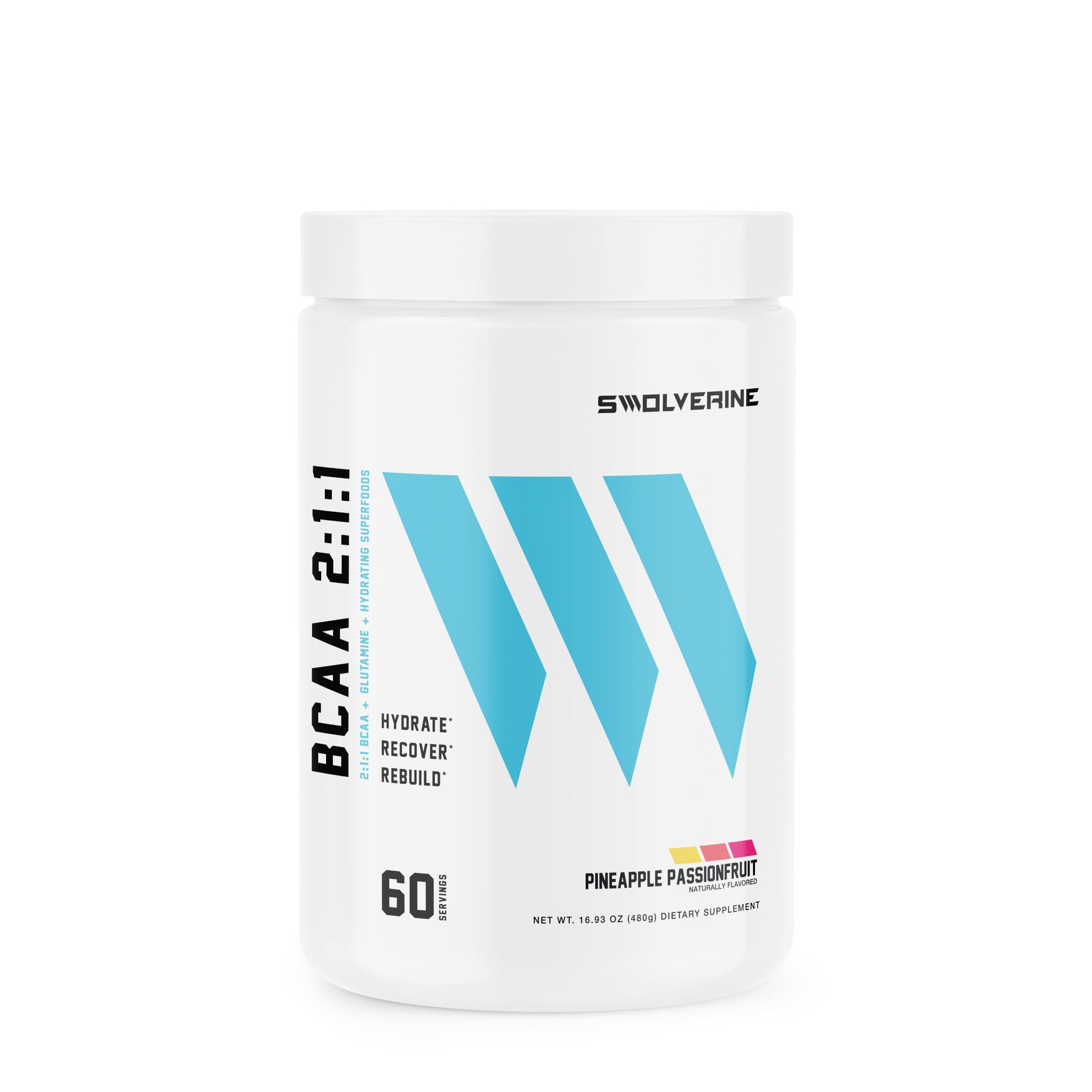 Swolverine Bcaa 2:1:1 - Pineapple Passion (60 Servings)