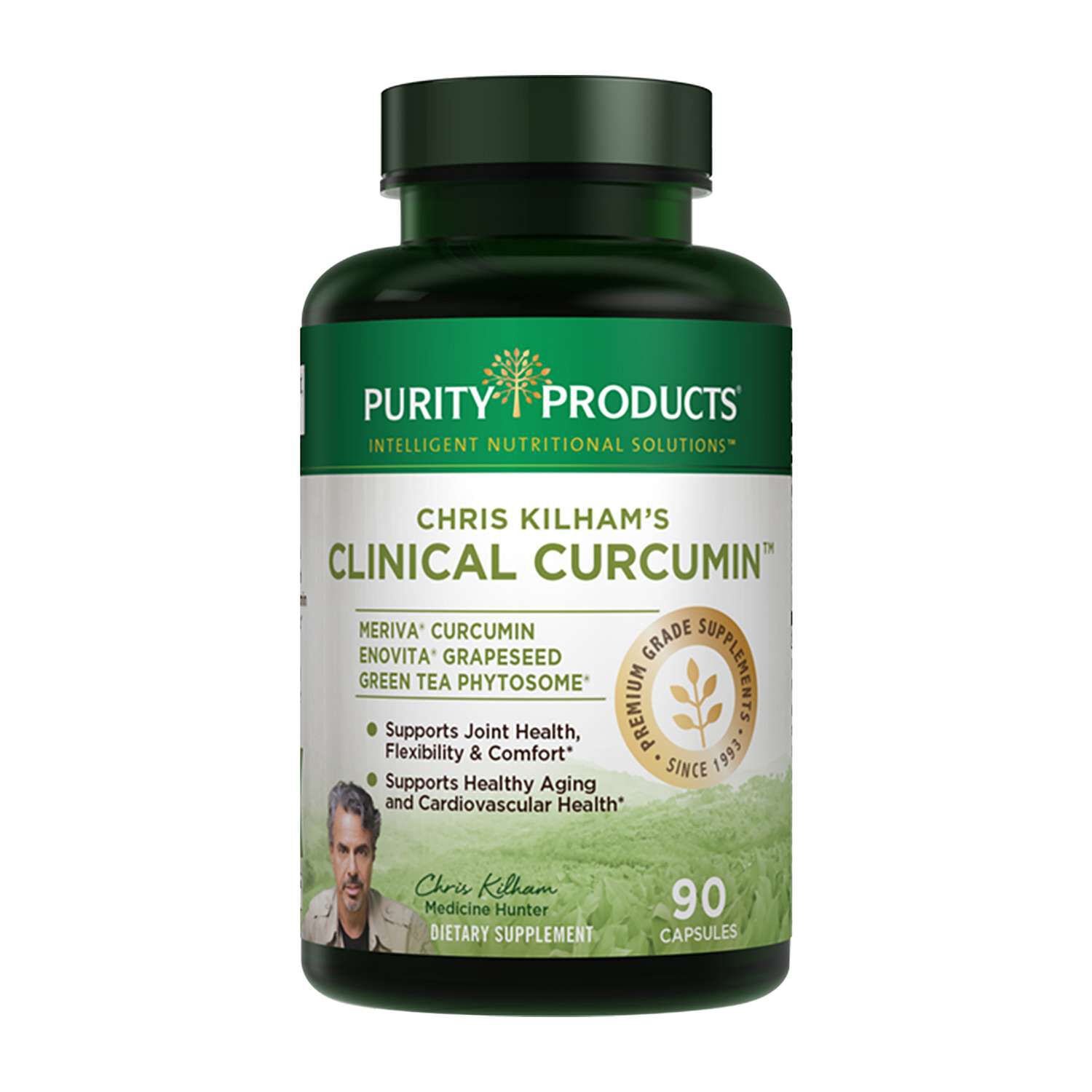 Chris Kilham's Clinical Curcumin™ - 90 Capsules (30 Servings)