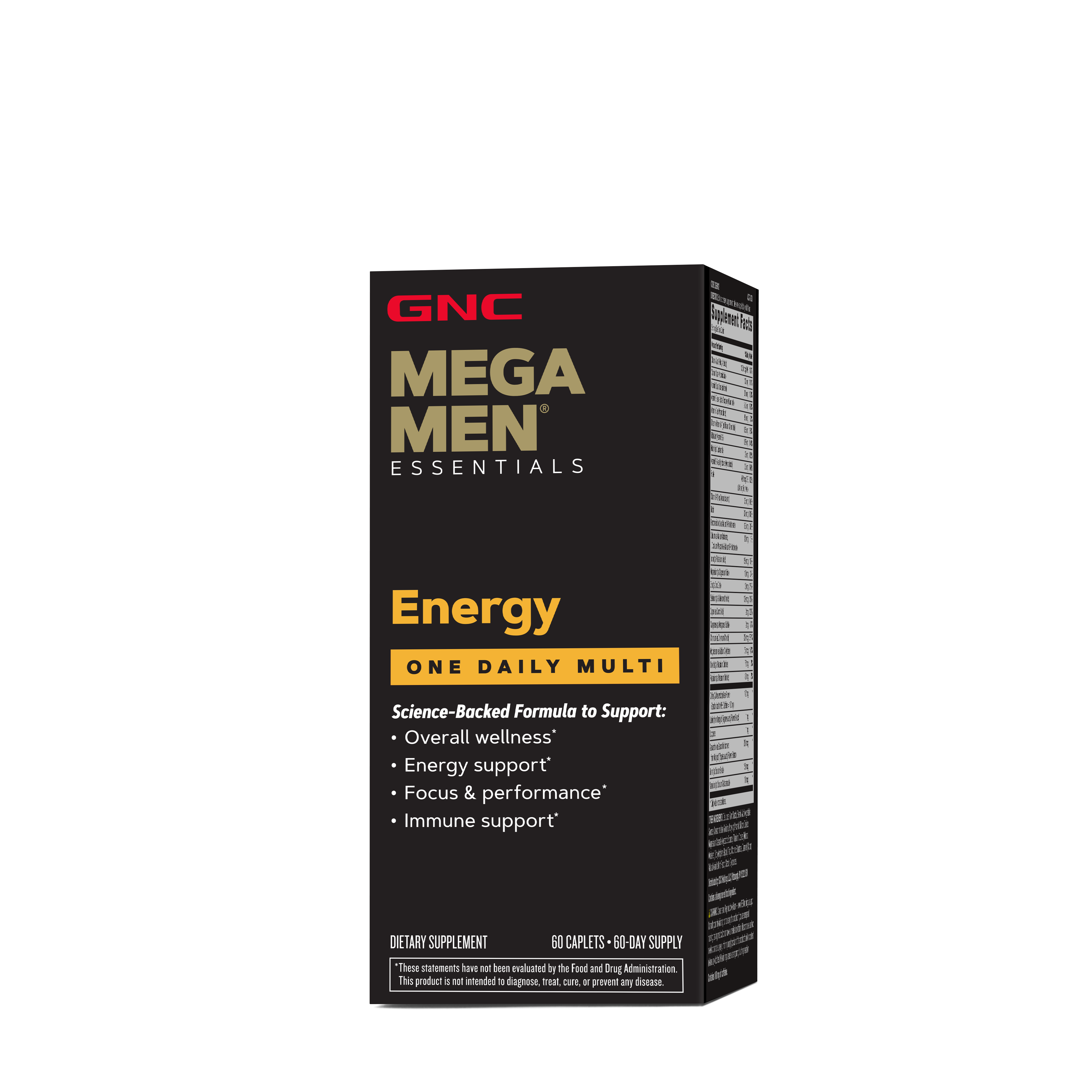 Energy One Daily Multi  - 60 Caplets &#40;60 Servings&#41;  | GNC