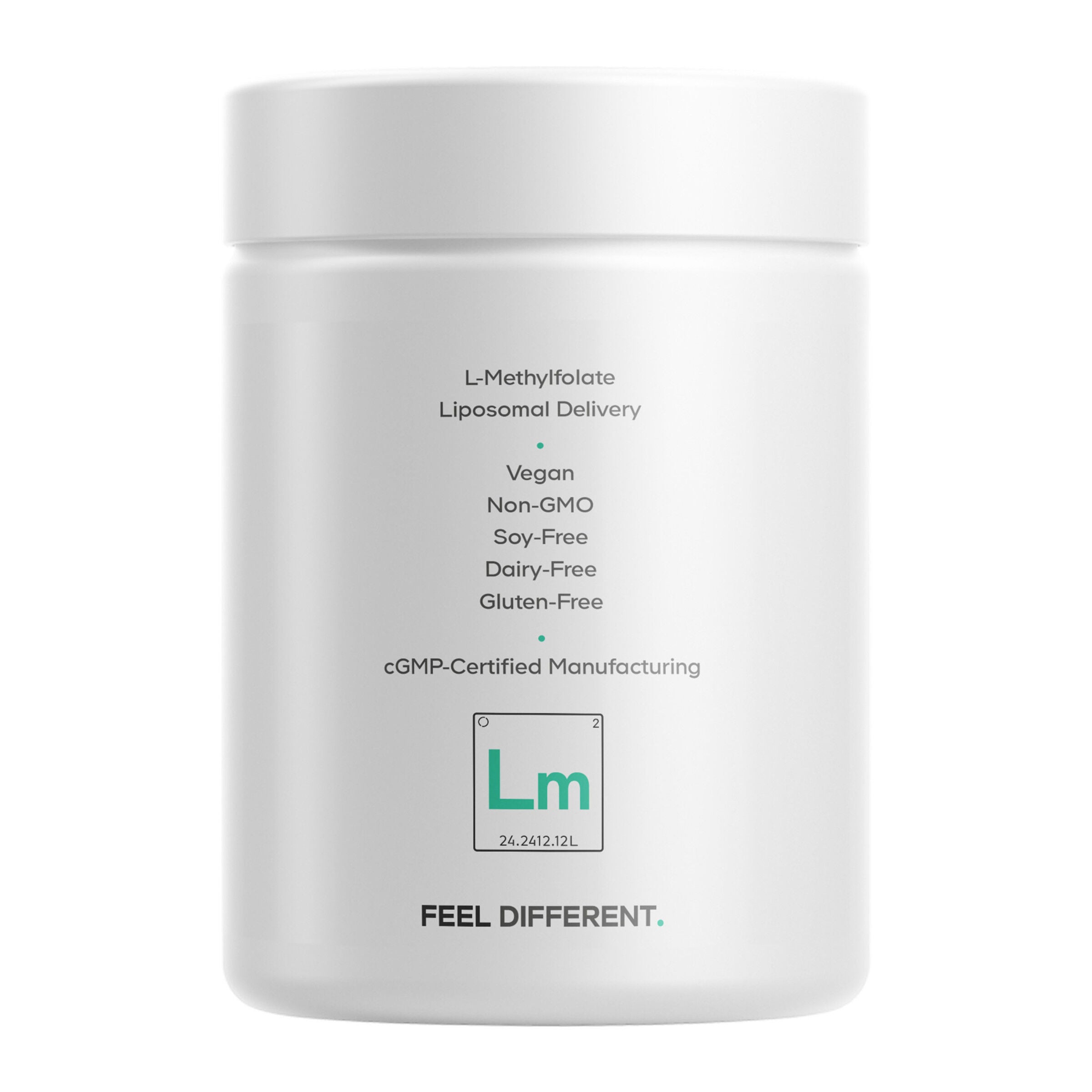 Liposomal L-Methylfolate - 60 Vegetable Capsules (60 Servings)