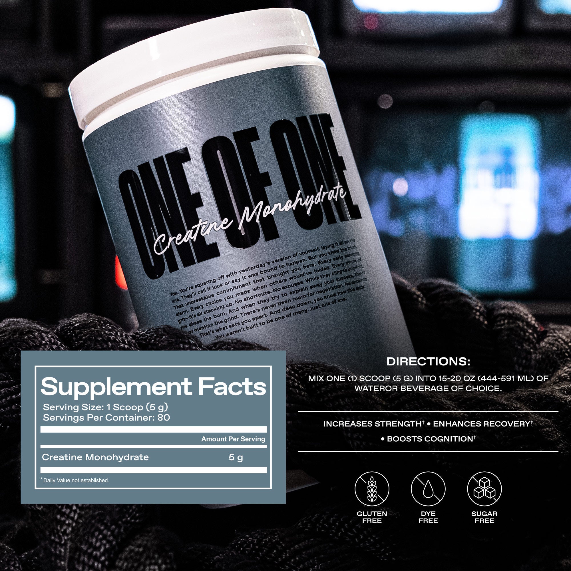 One of One Creatine Monohydrate (80 Servings)  | GNC