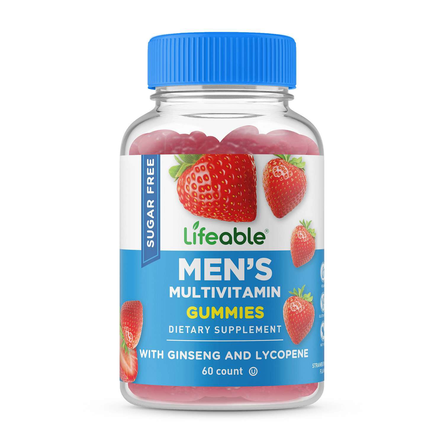 Sugar Free Men's Multivitamin - 60 Gummies (30 Servings)  | GNC