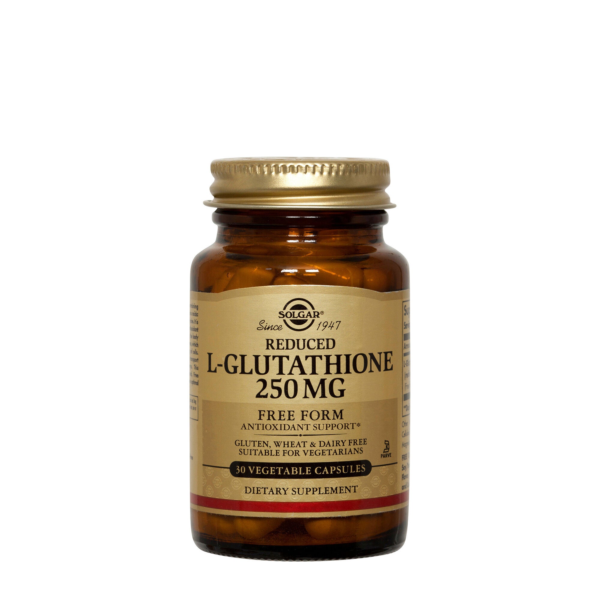 Solgar Reduced L Glutathione 250 Mg - 