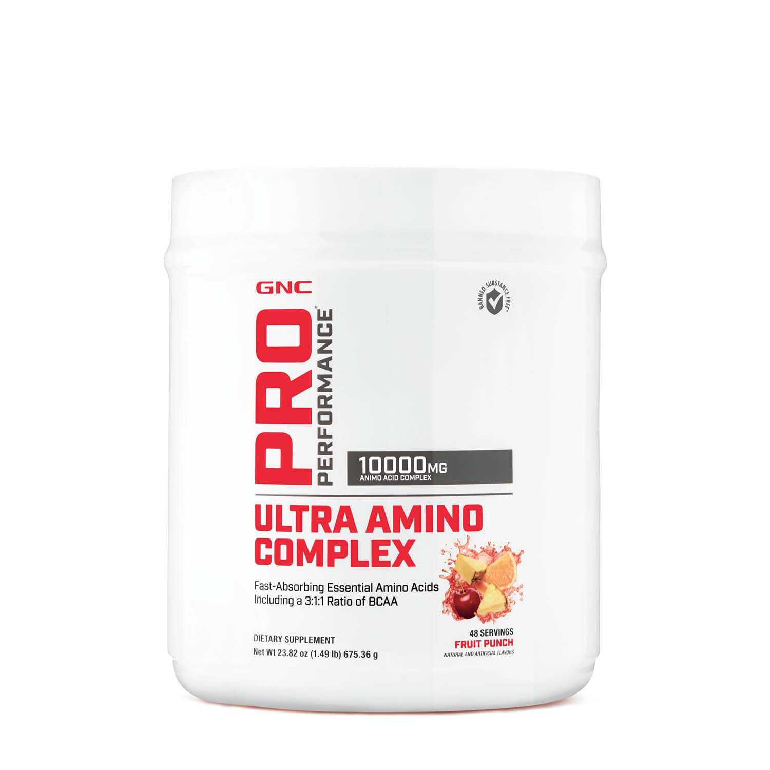 Gnc Pro Performance Ultra Amino Complex Fruit Punch Gnc