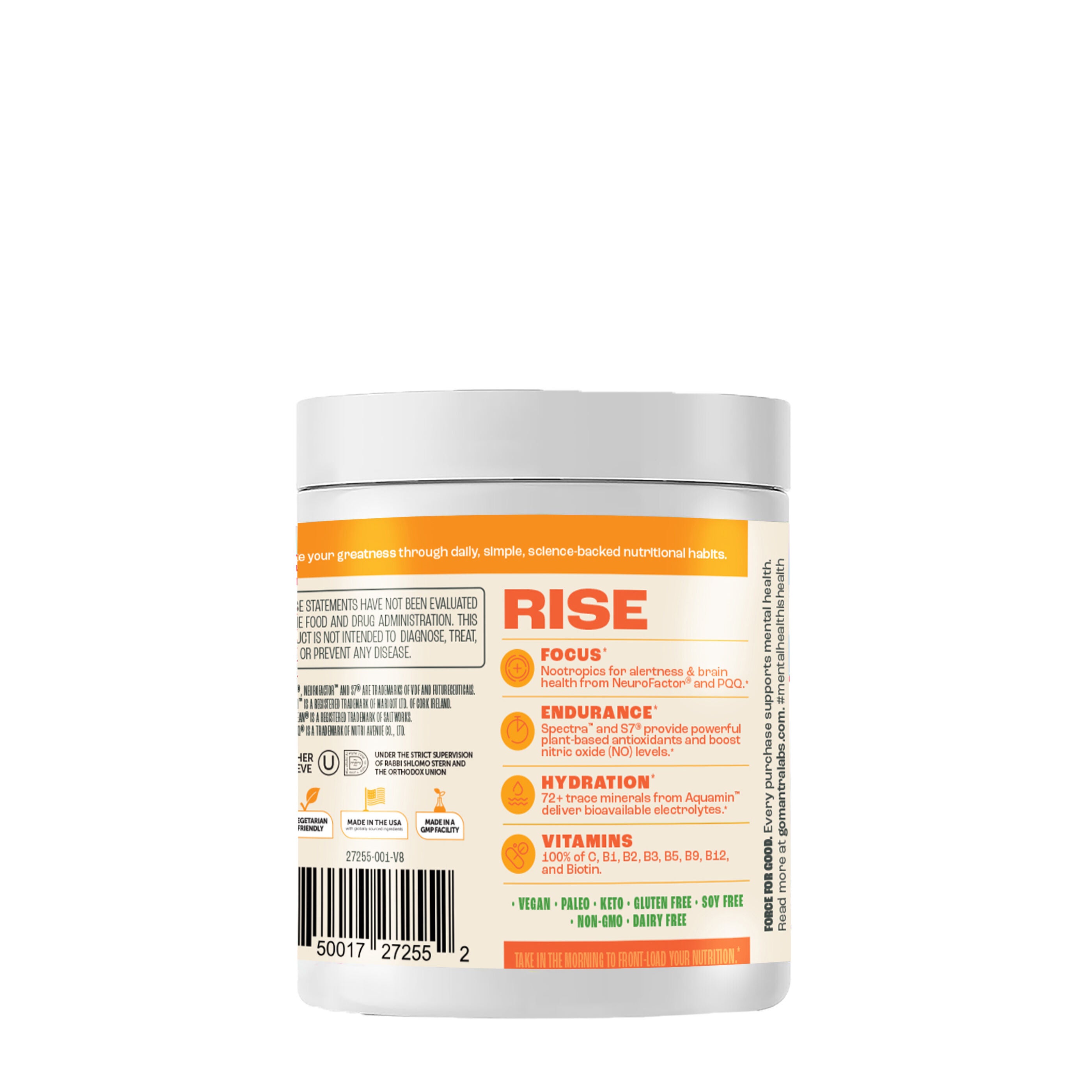Mantra Rise - Citrus Coconut - 4.1 oz. (30 Servings)  | GNC