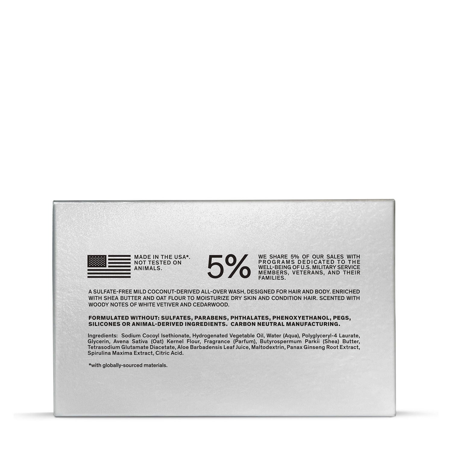 Hair and Body Solid Cleanser