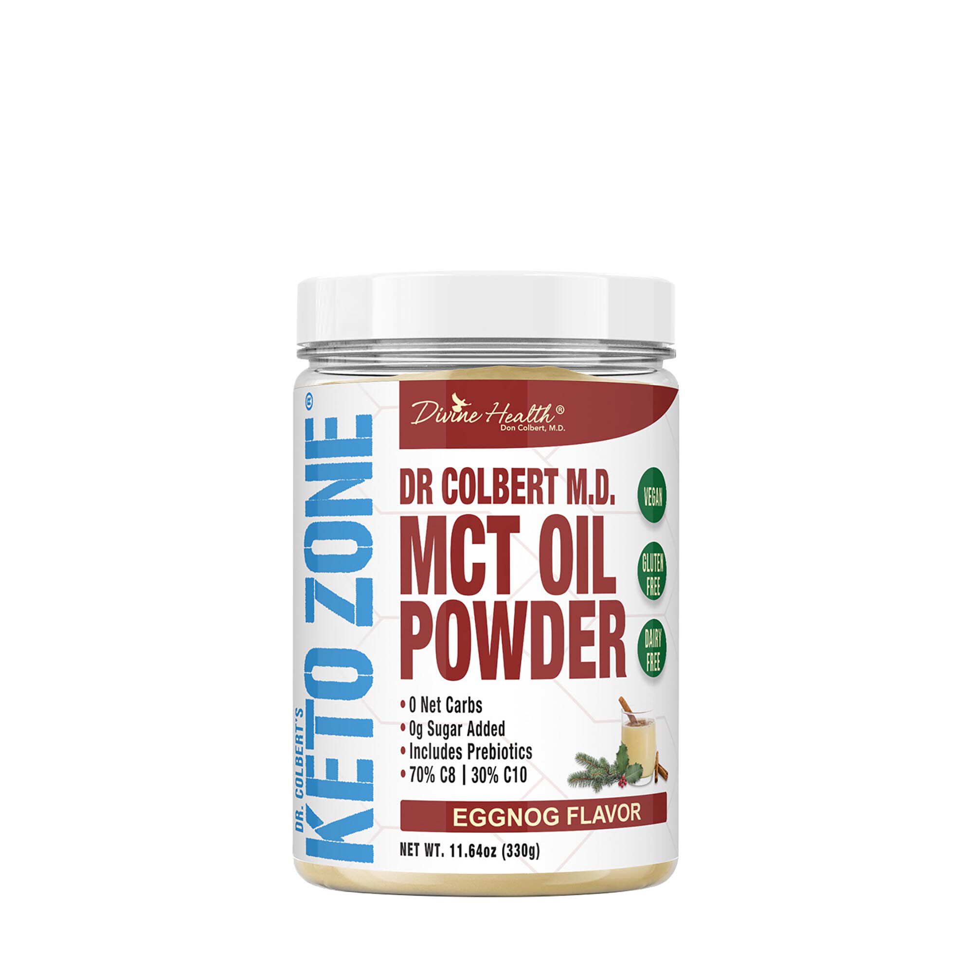 MCT Oil Powder Eggnog Flavor