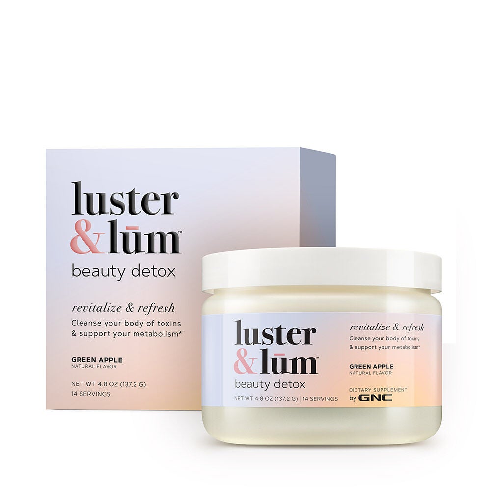 Luster Lum Beauty Detox Green Apple A Body Cleanse For Women Gnc