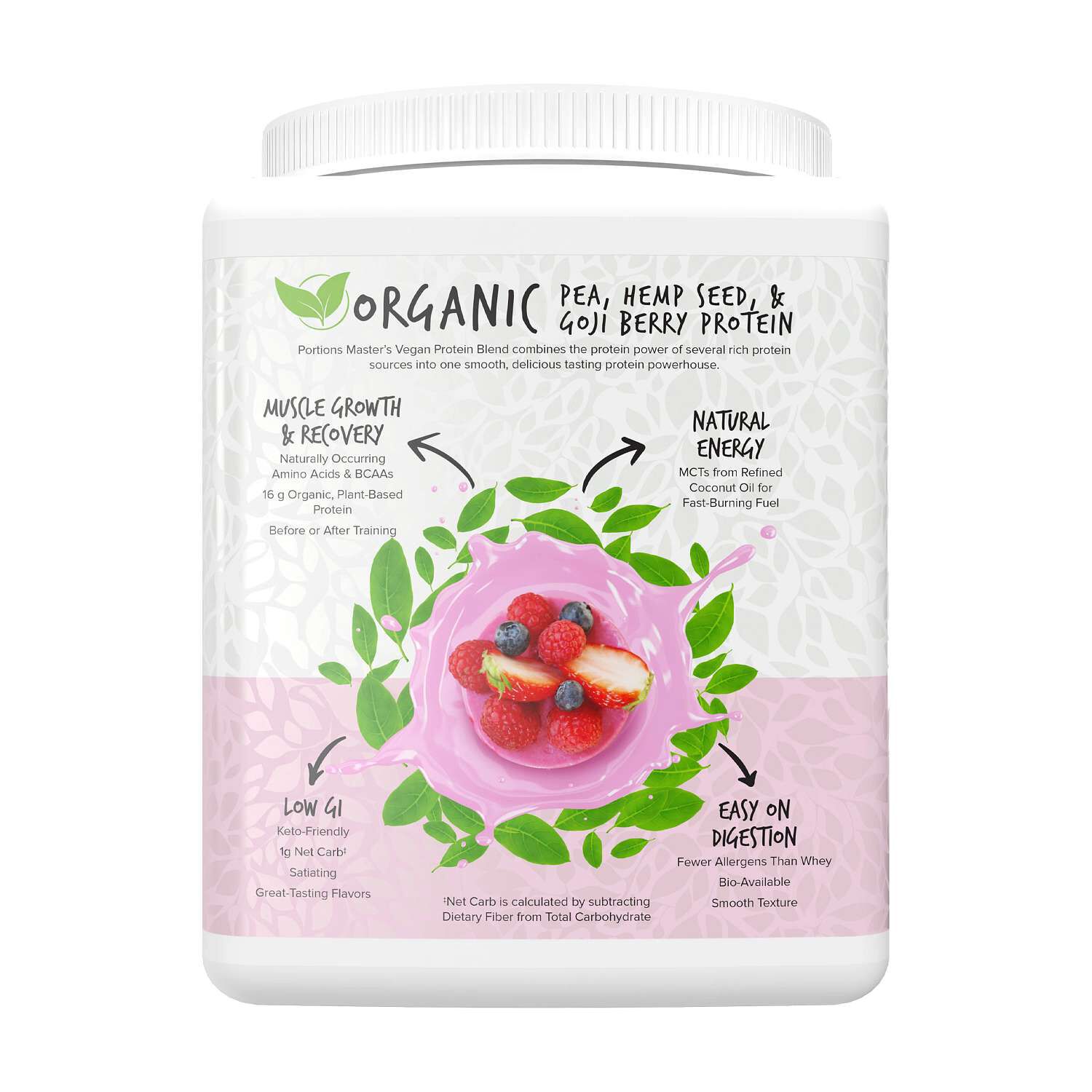 Vegan Protein Blend - Berry (15 Servings)  | GNC