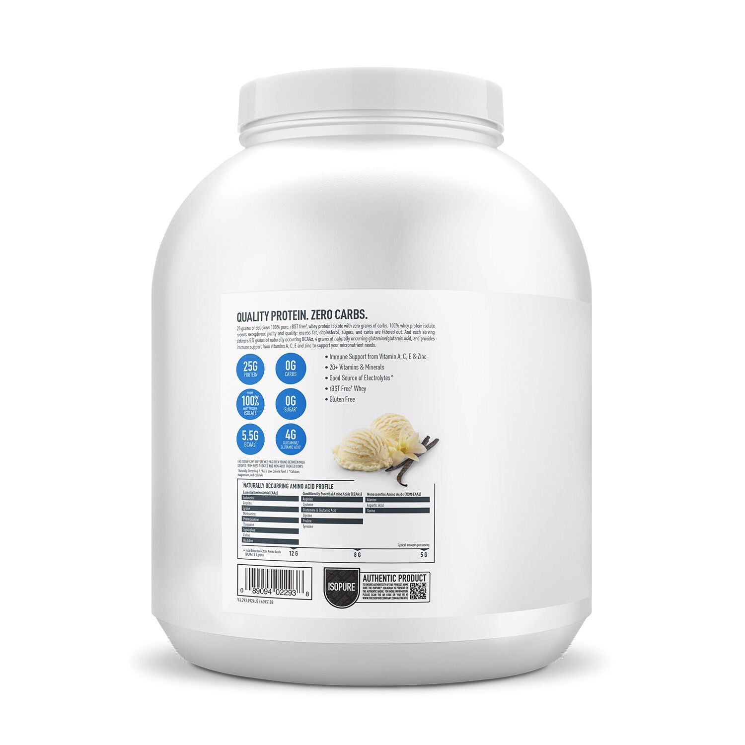 Protein Powder - Creamy Vanilla (66 Servings)
