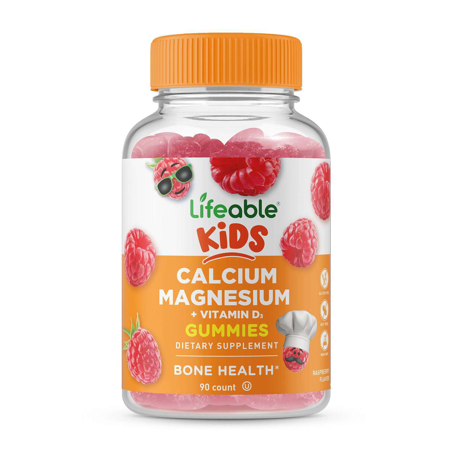 Kids Calcium Magnesium and Vitamin D3 - 90 Gummies (30 Servings)  | GNC