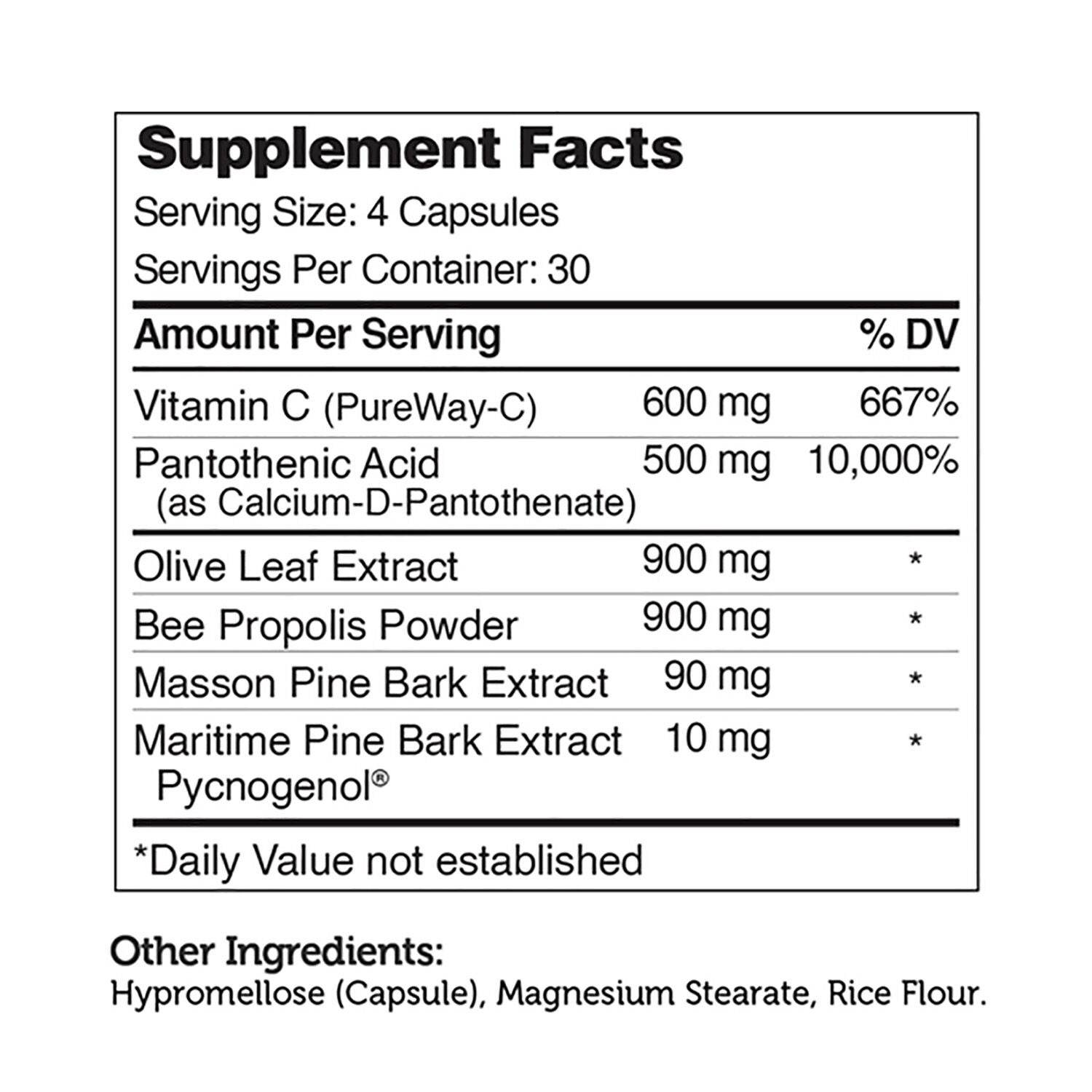 Immune Defense&trade; - 120 Capsules (30 Servings)  | GNC