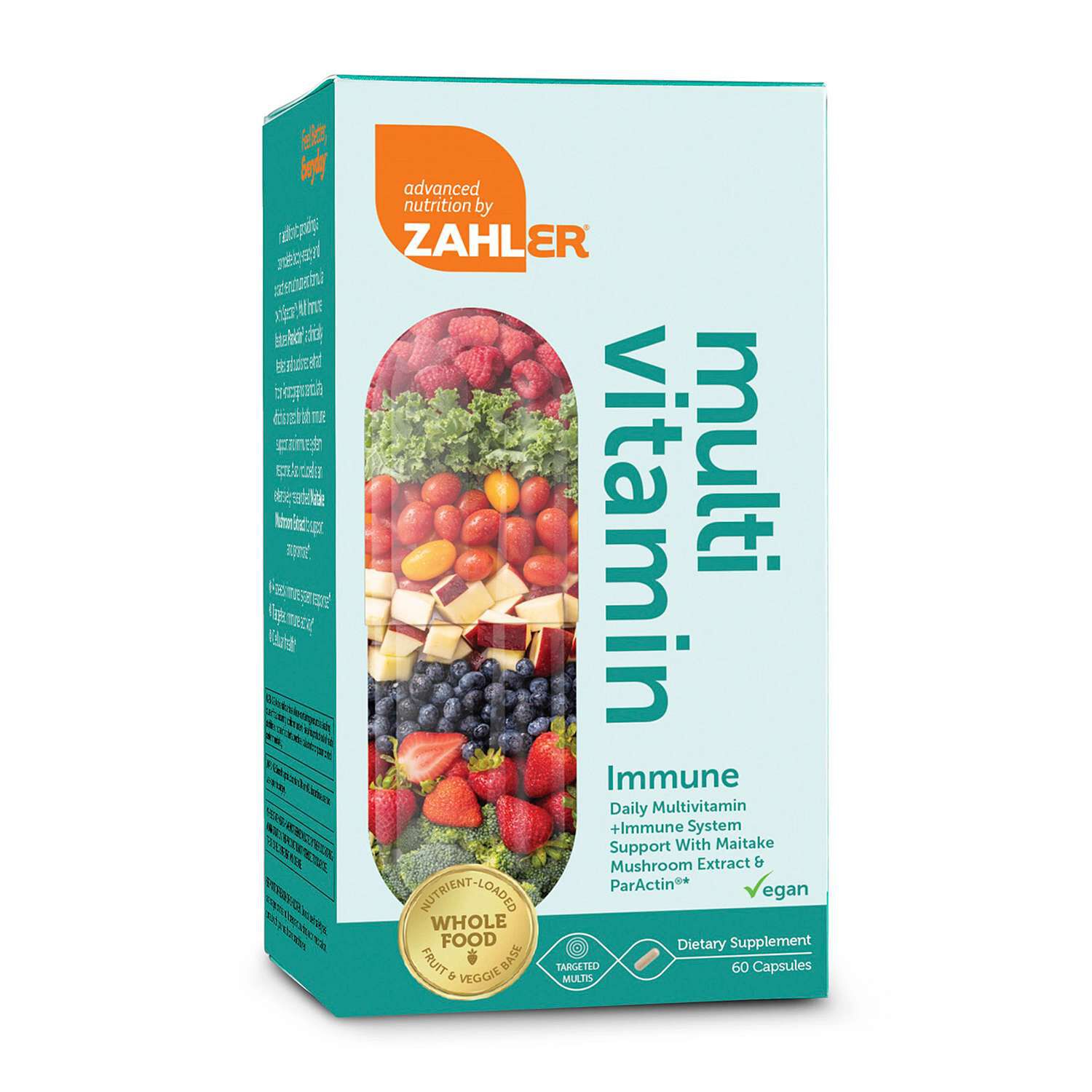 Multi Vitamin + Immune System Support - 60 Capsules (30 Servings)